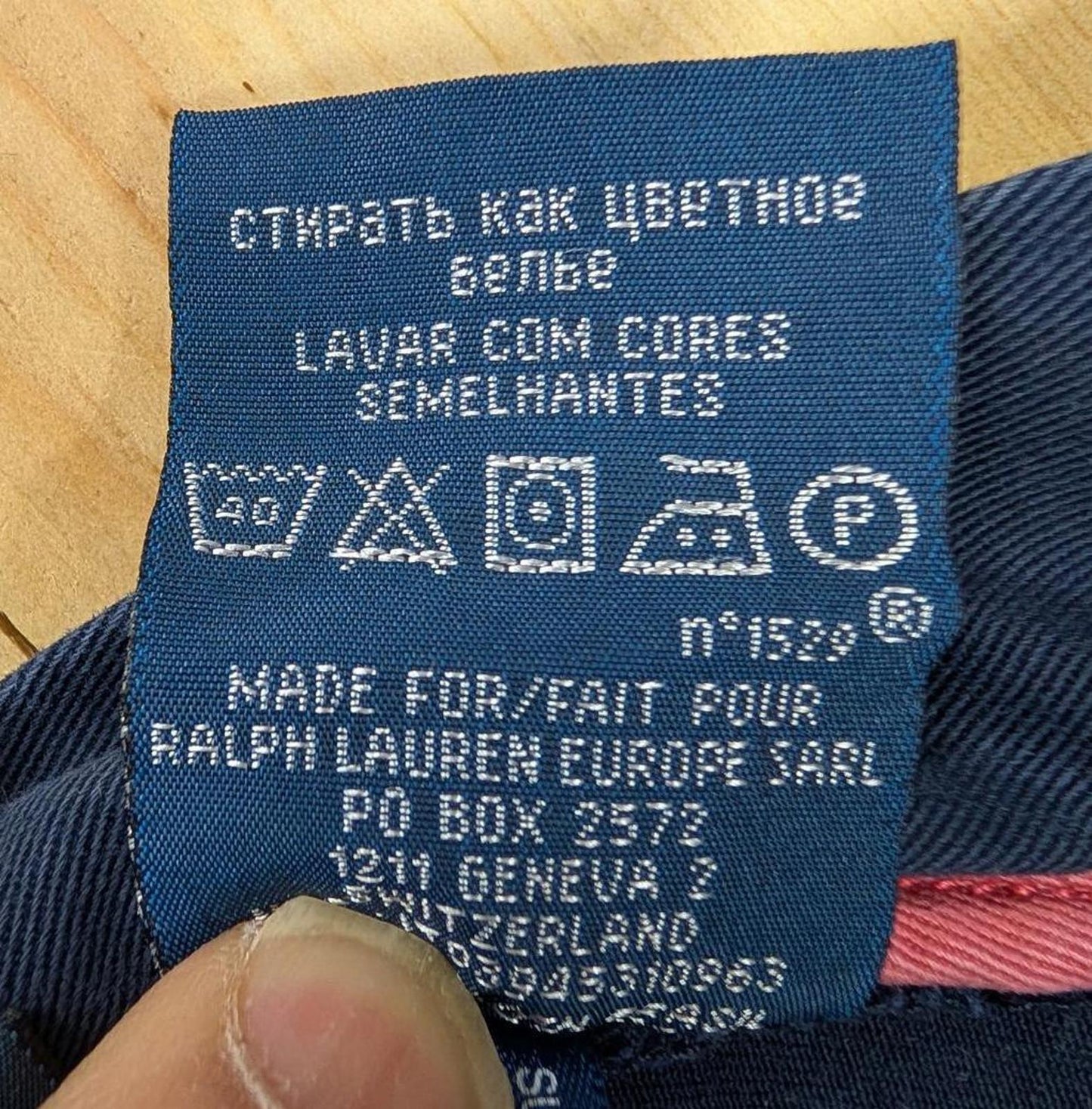 Ralph Lauren Cargo Shorts W32 Men Navy Blue Utility Pockets Canvas Polo Zip Fly