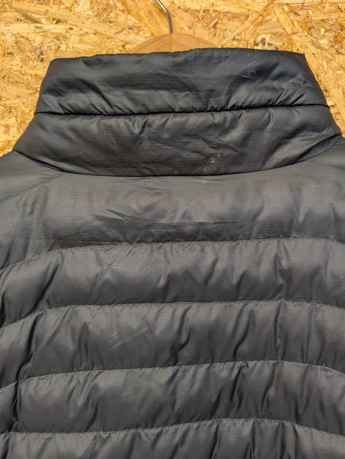 Rab Cirrus Puffer Jacket Mens XL Black Full Zip Insulated Pertex Quantum Layer