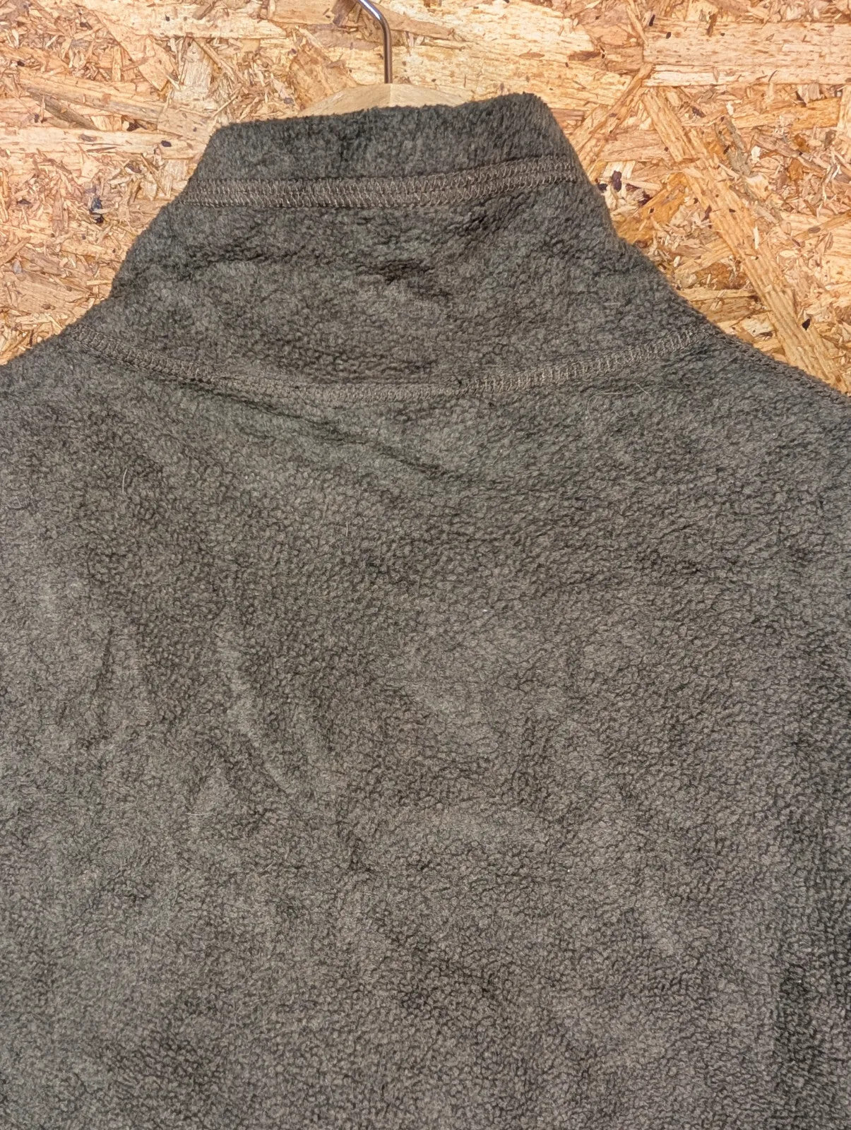 Patagonia Fleece Vest Mens Large Sage Green Synchilla Gilet Bodywarmer Full Zip