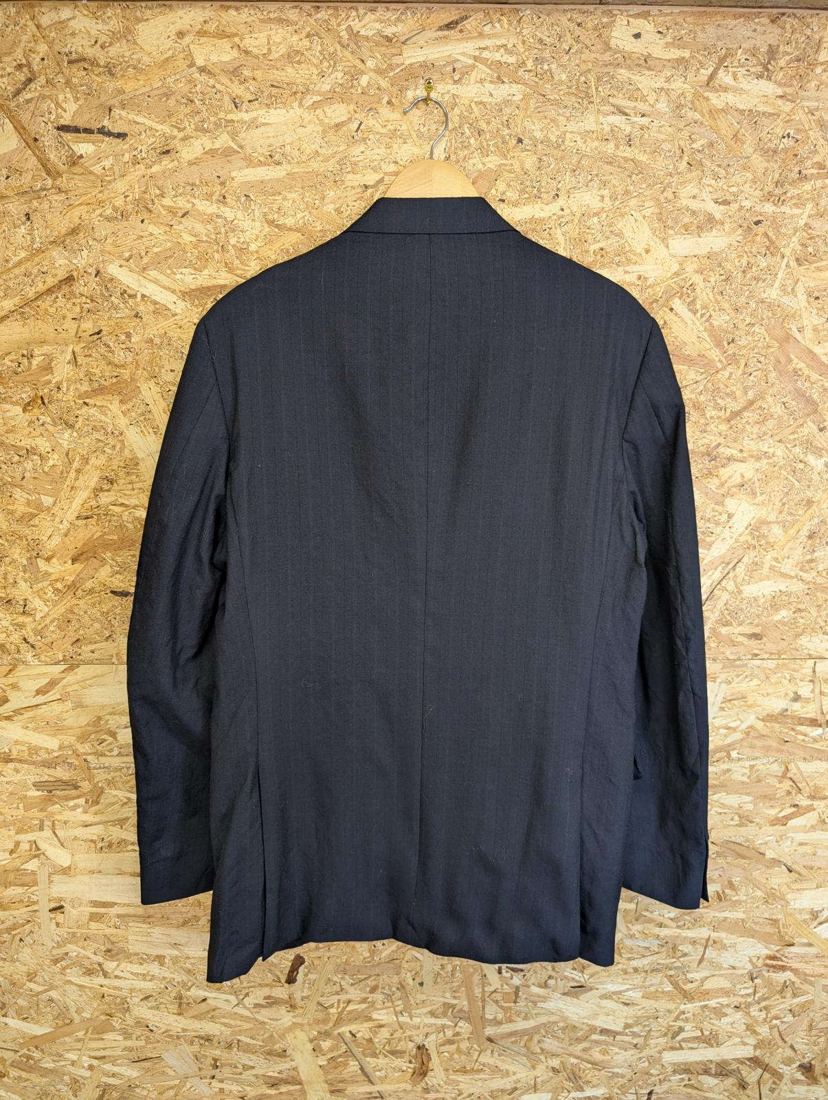 Aquascutum Pure New Wool Blazer 44R XL Navy Blue Jacket Mod Retro Smart