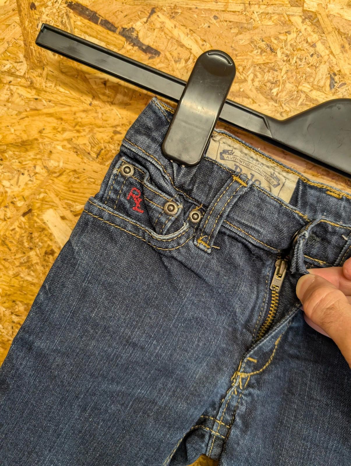 Ralph Lauren Polo Jeans Unisex Kids Age 4T Classic Straight Denim Navy Blue