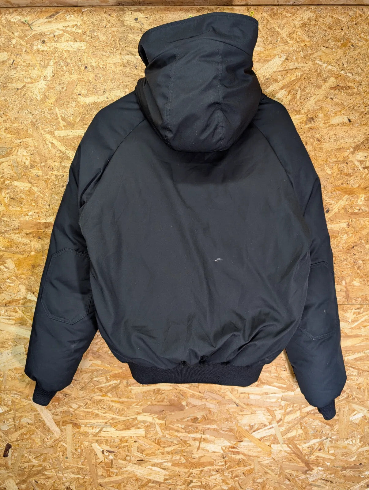 Pyrenex Mistral Padded Jacket Mens Medium Black Down Puffer Insulated Hooded