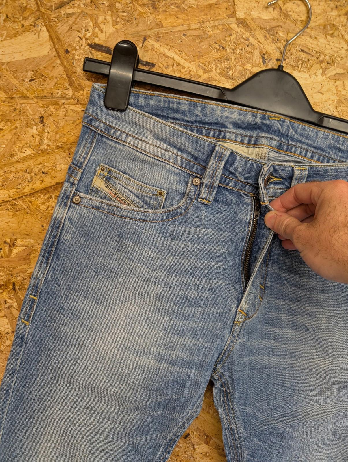 Diesel Thavar J Jeans Girls Slim Fit Light Blue Denim Youth Slim Skinny Rock