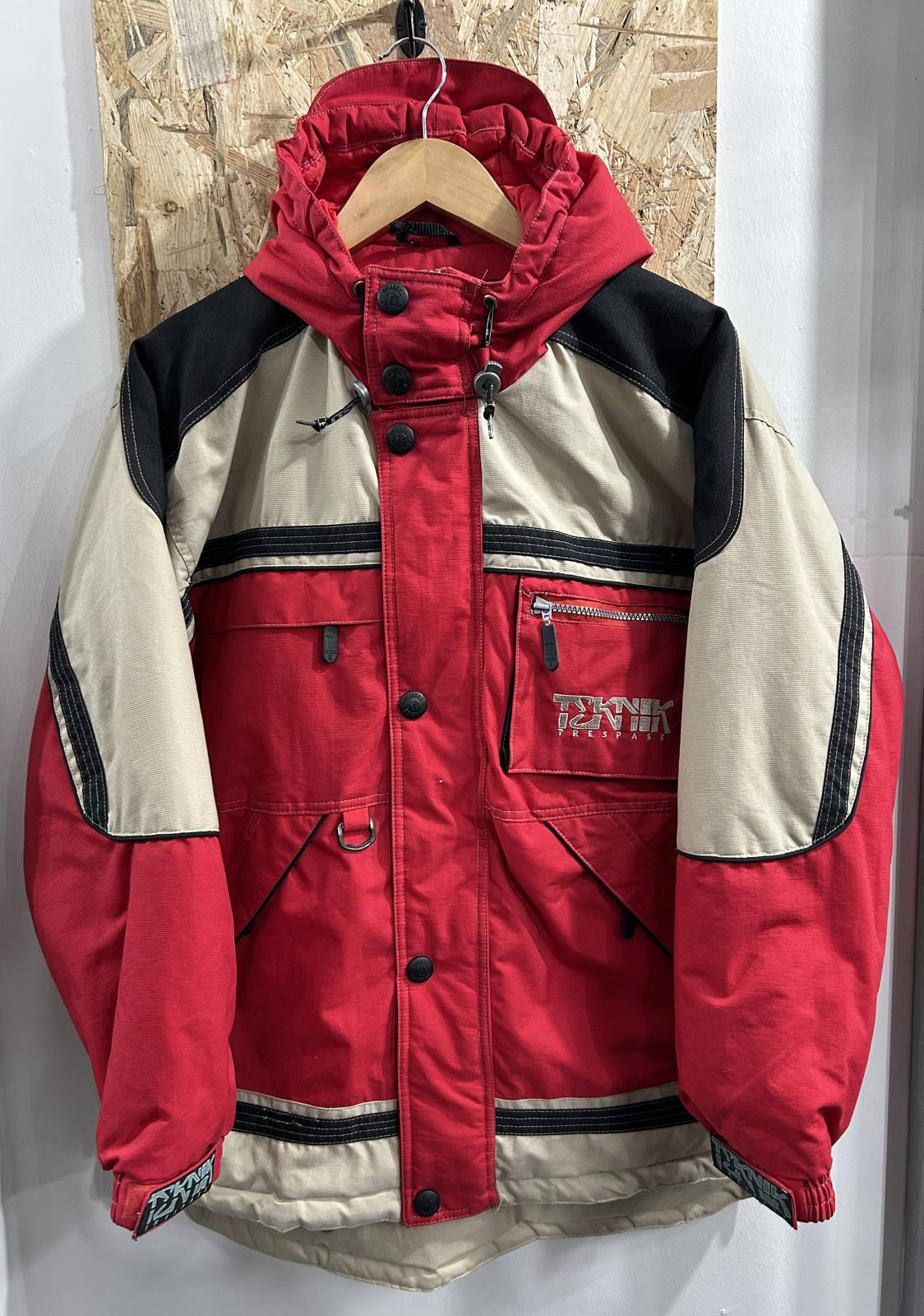 Trespass Medium Jacket Teknik Ski-Wear Vintage 90s Winter Snowboard