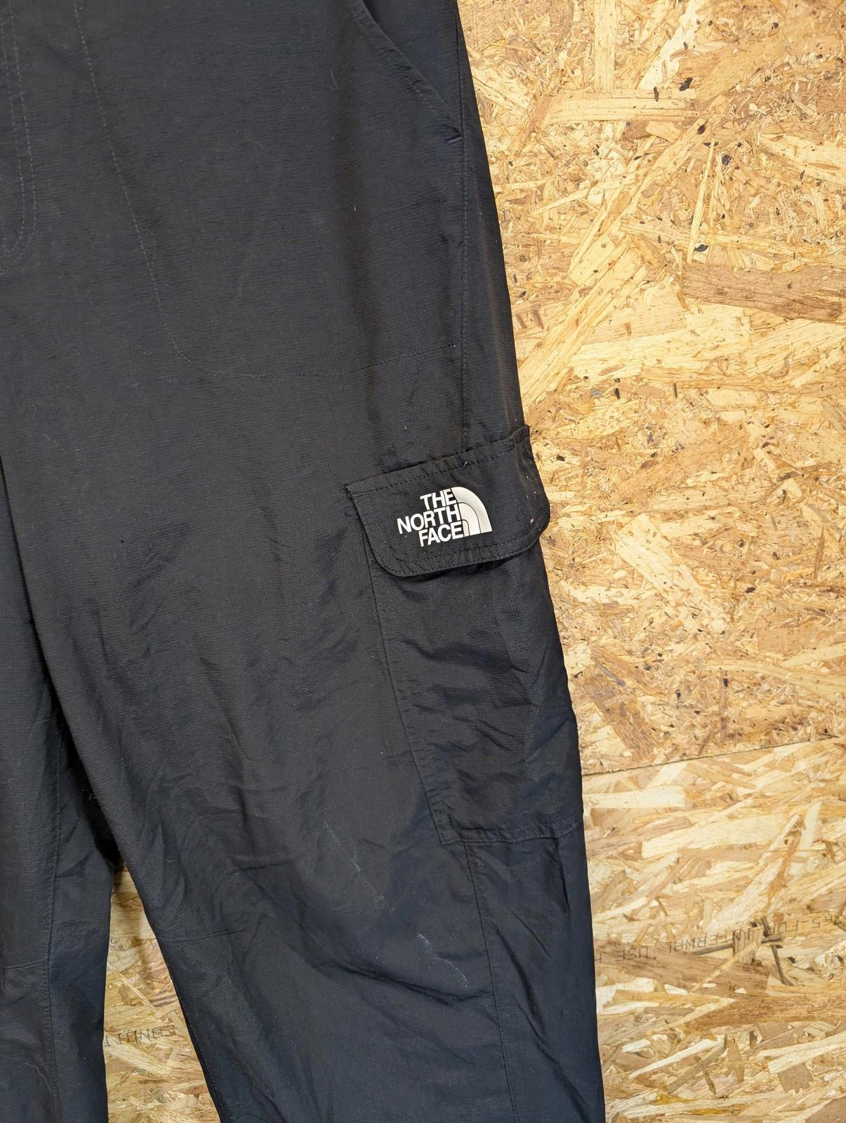 North Face Cargo Trousers 12 W30 Women FlashDry XD Black Hiking Nylon Joggers