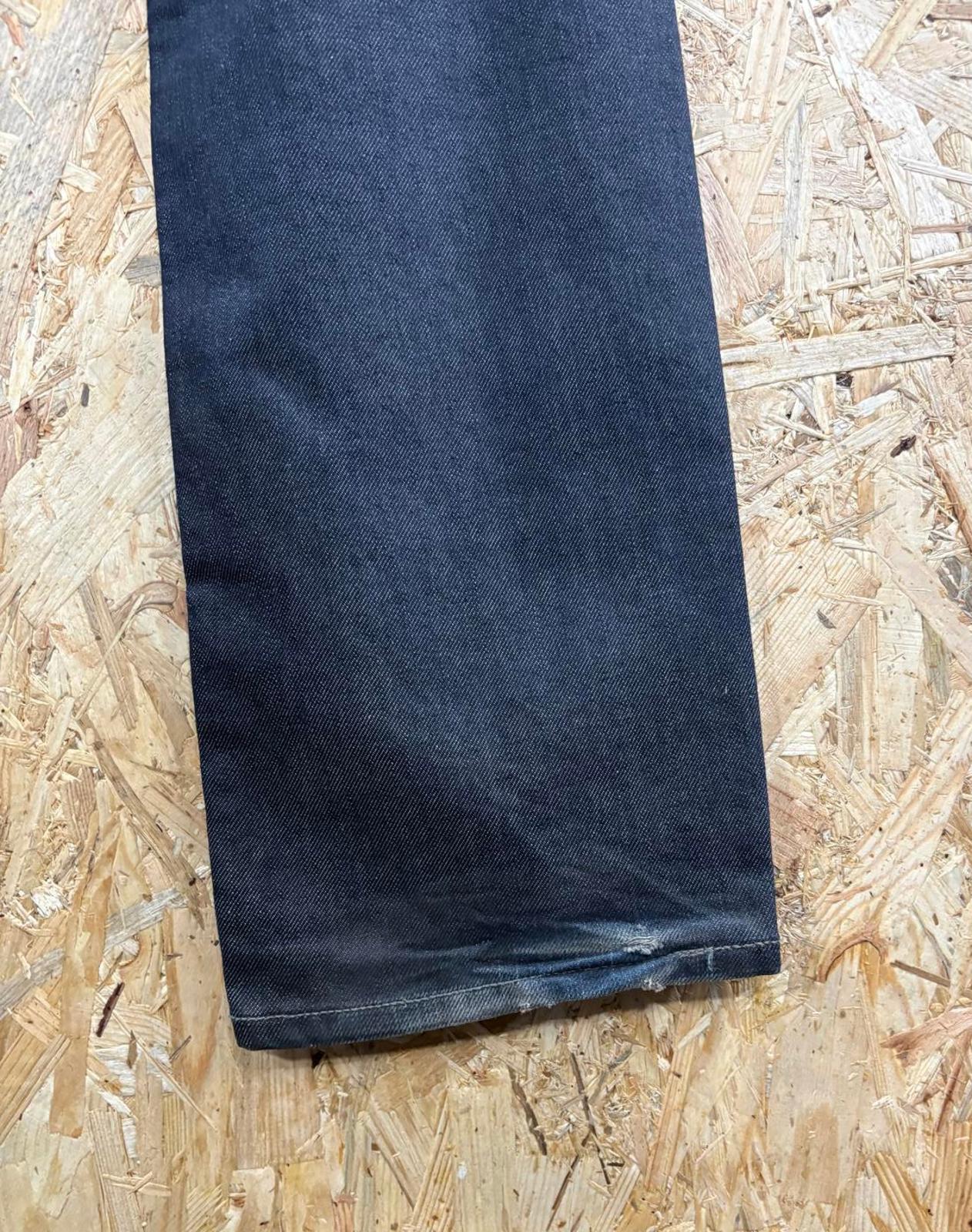 Diesel Zatiny Jeans W33 L32 Men Rigid Denim Dark Blue Straight 00088z Button Fly