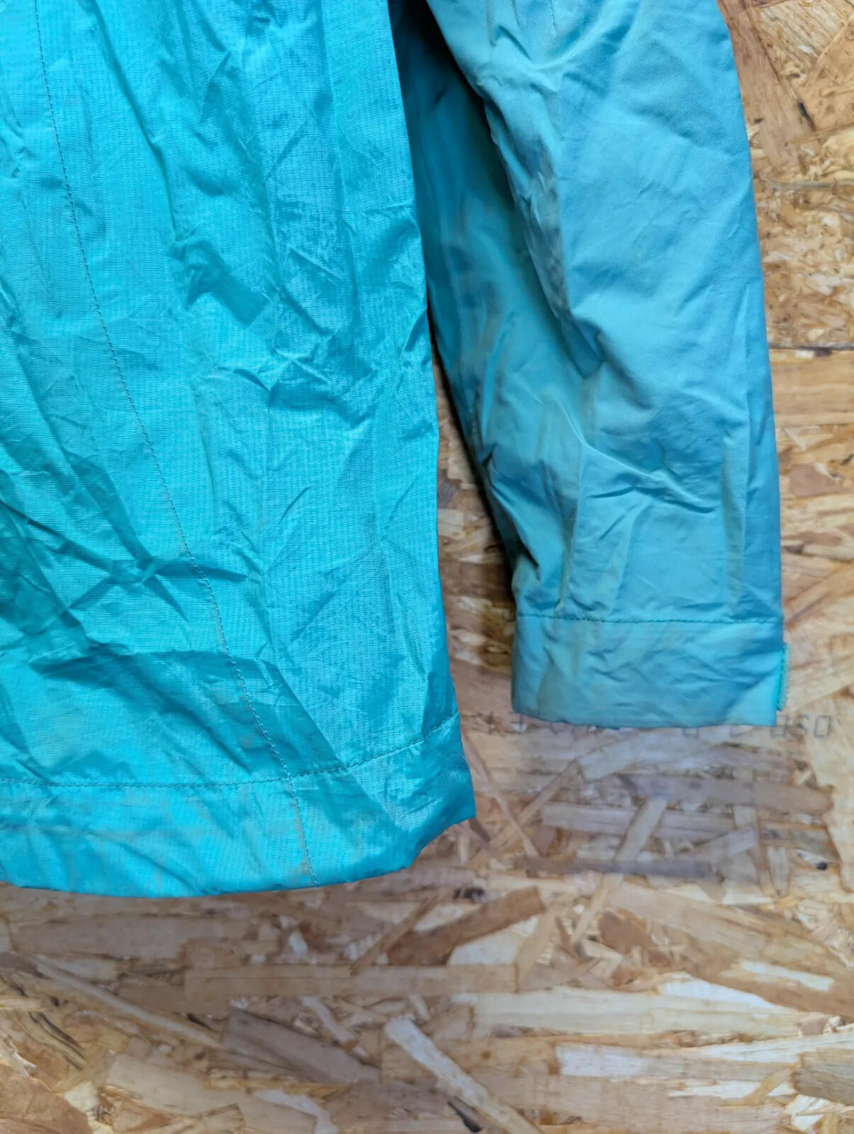Patagonia Torrentshell Waterproof Jacket Womens XS Turquoise Lightweight Hooded