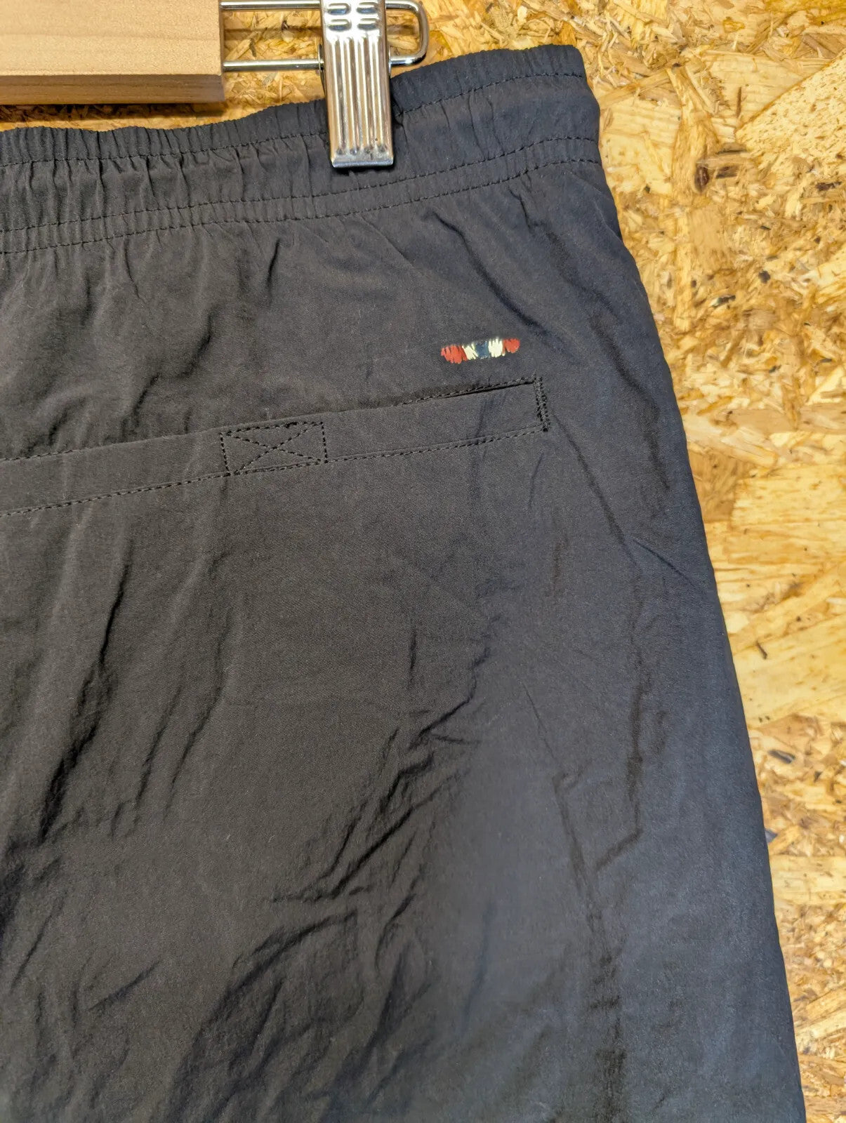 Napapijri Victor Swim Shorts Mens XXL Black Mesh Lining Logo SN03 Oi Polloi