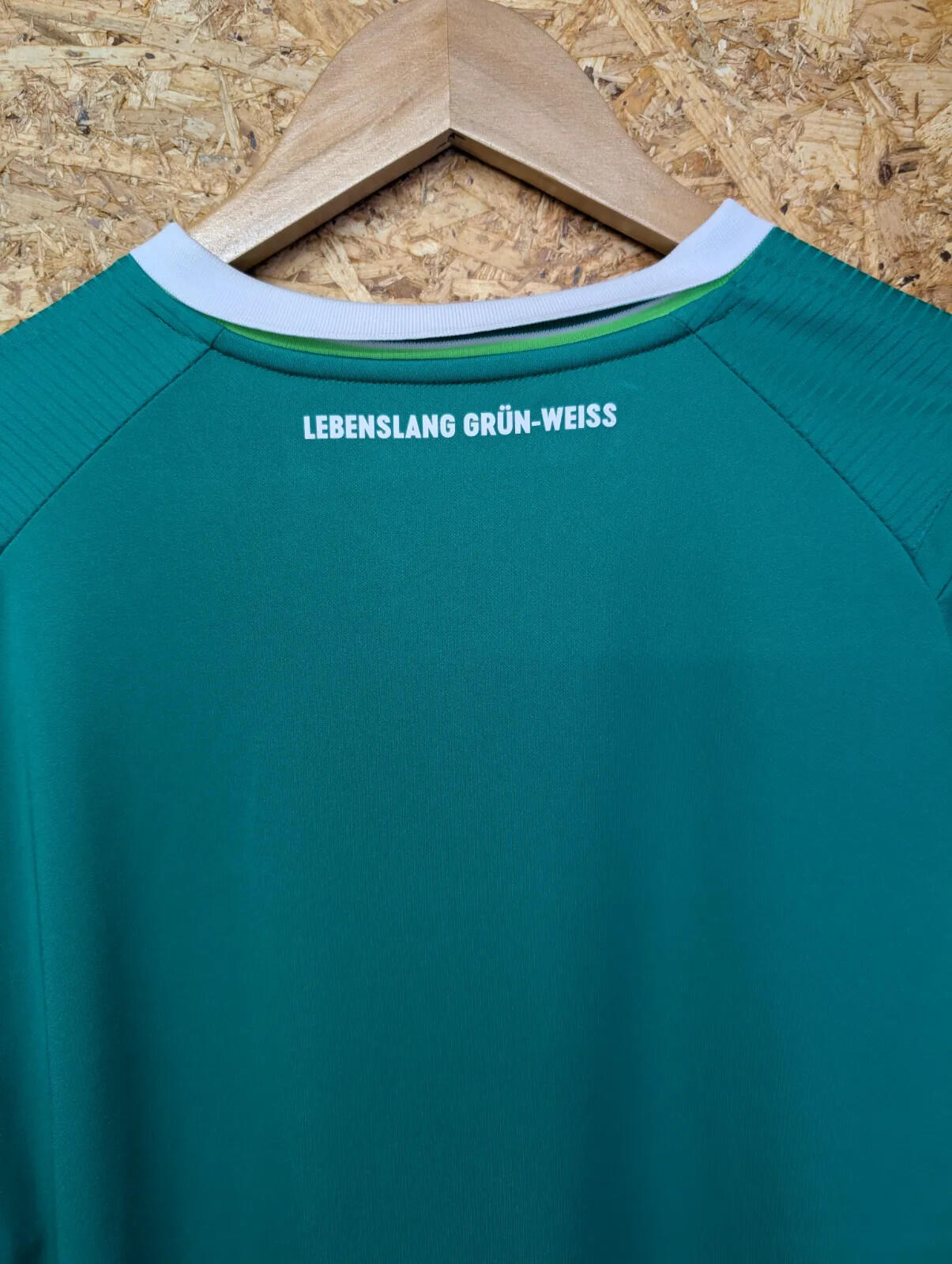 Werder Bremen Football Shirt Mens Medium 2019-2020 Green Umbro SS Wiesenhof