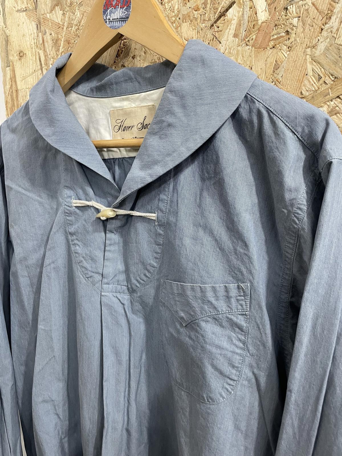 Haversack Jacket Mens XL Garments Clutch Cafe Workwear Smock Overshirt Chore
