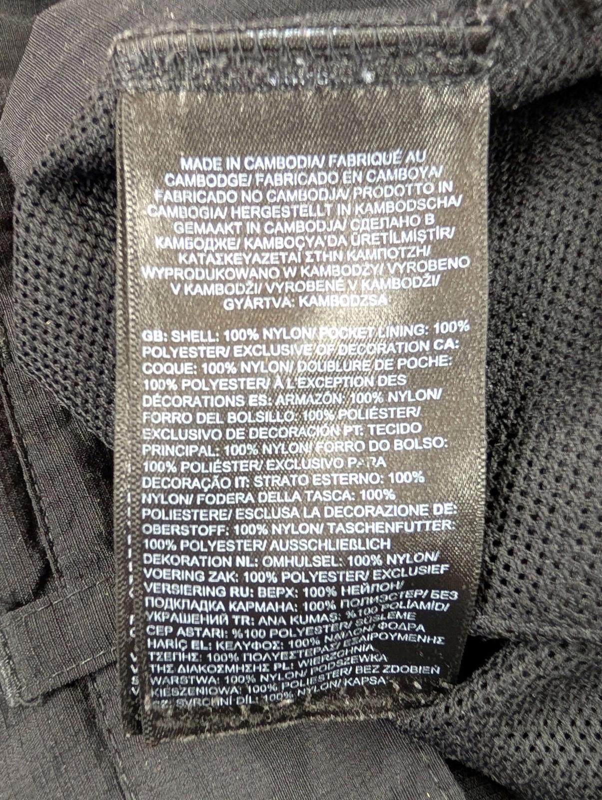 North Face Cargo Trousers 12 W30 Women FlashDry XD Black Hiking Nylon Joggers