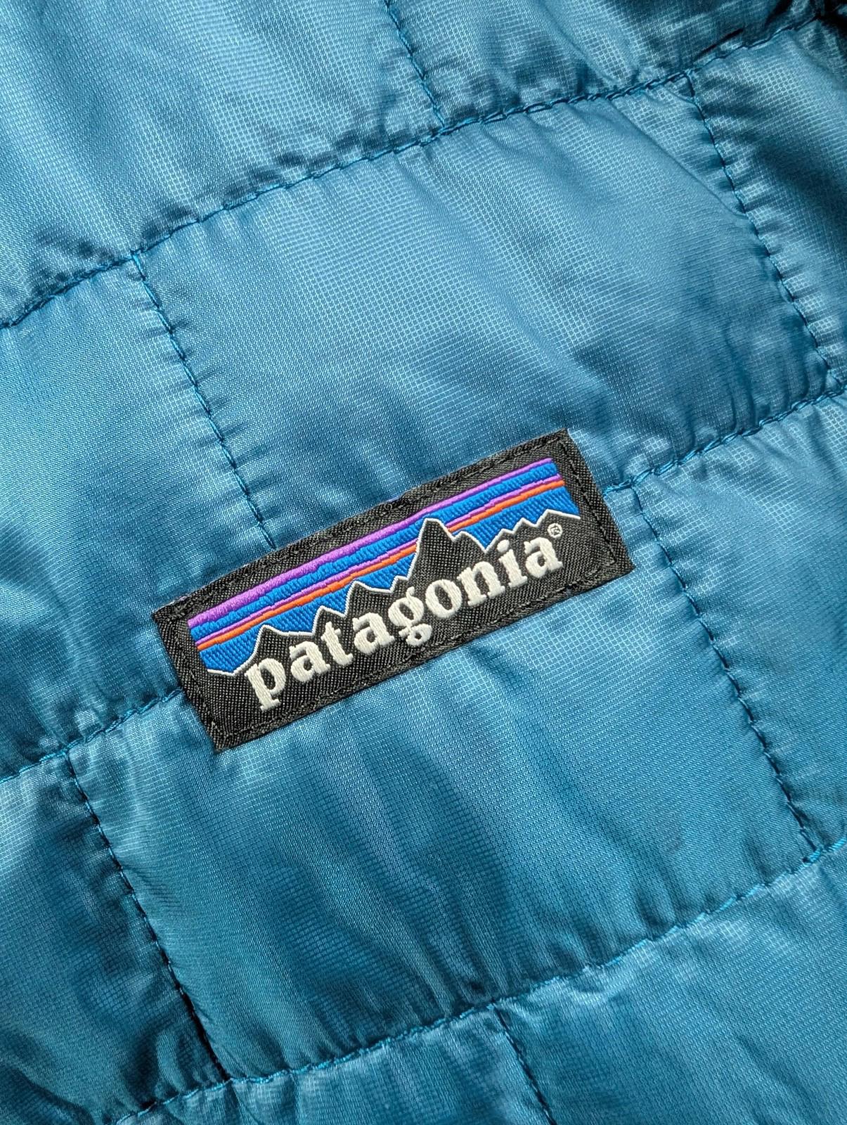 Patagonia Nano Puff Vest XXL Men Puffer Quilt Gilet Blue Lightweight Bodywarmer