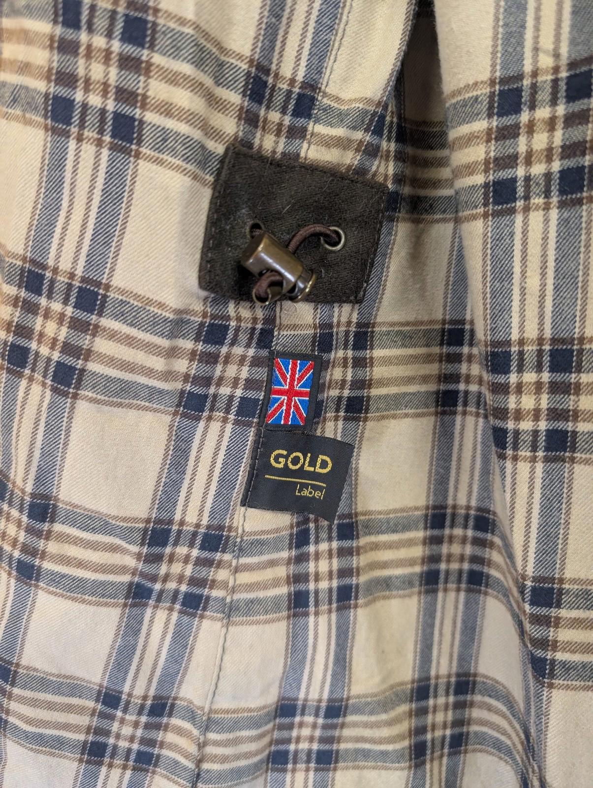 Belstaff Wax Jacket UK 12 / 44 Women Quilted Fur Trim Hood Brown Winter Coat