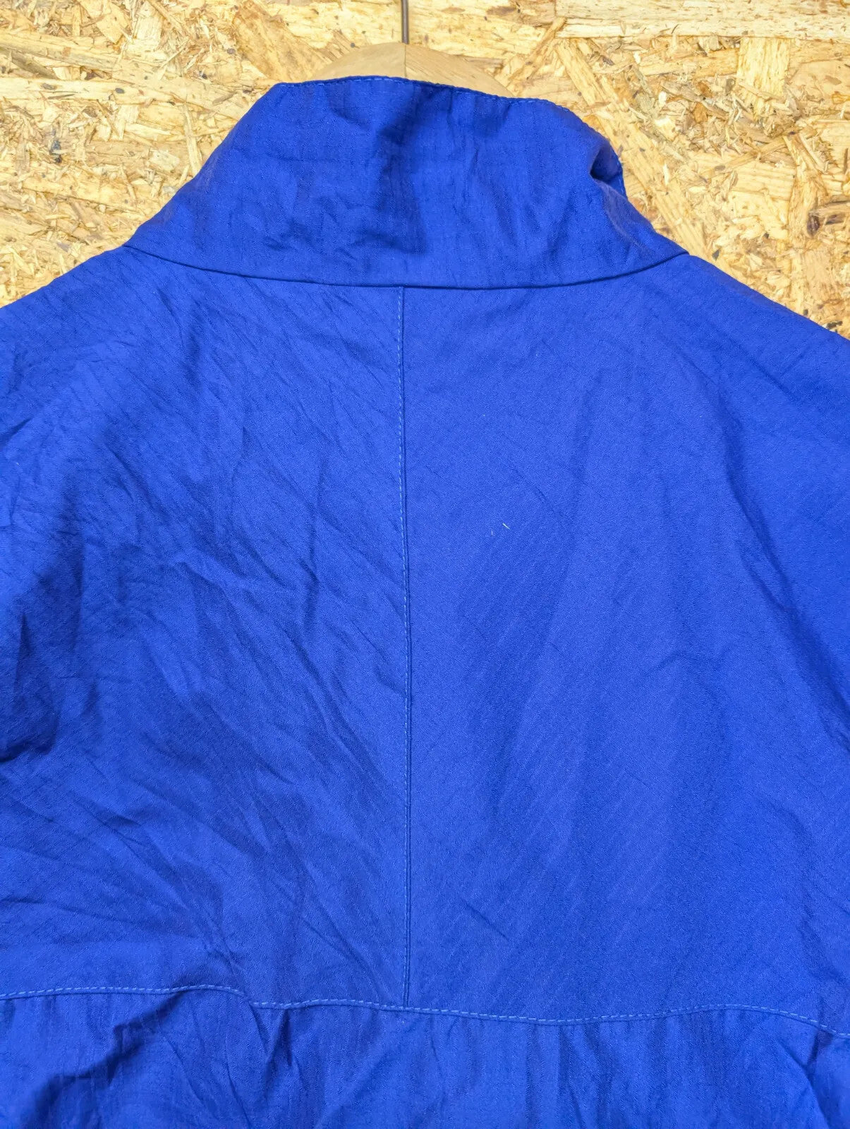 Vintage Patagonia Windbreaker Zip Vest Mens Large Blue Waterproof Hiking 90s