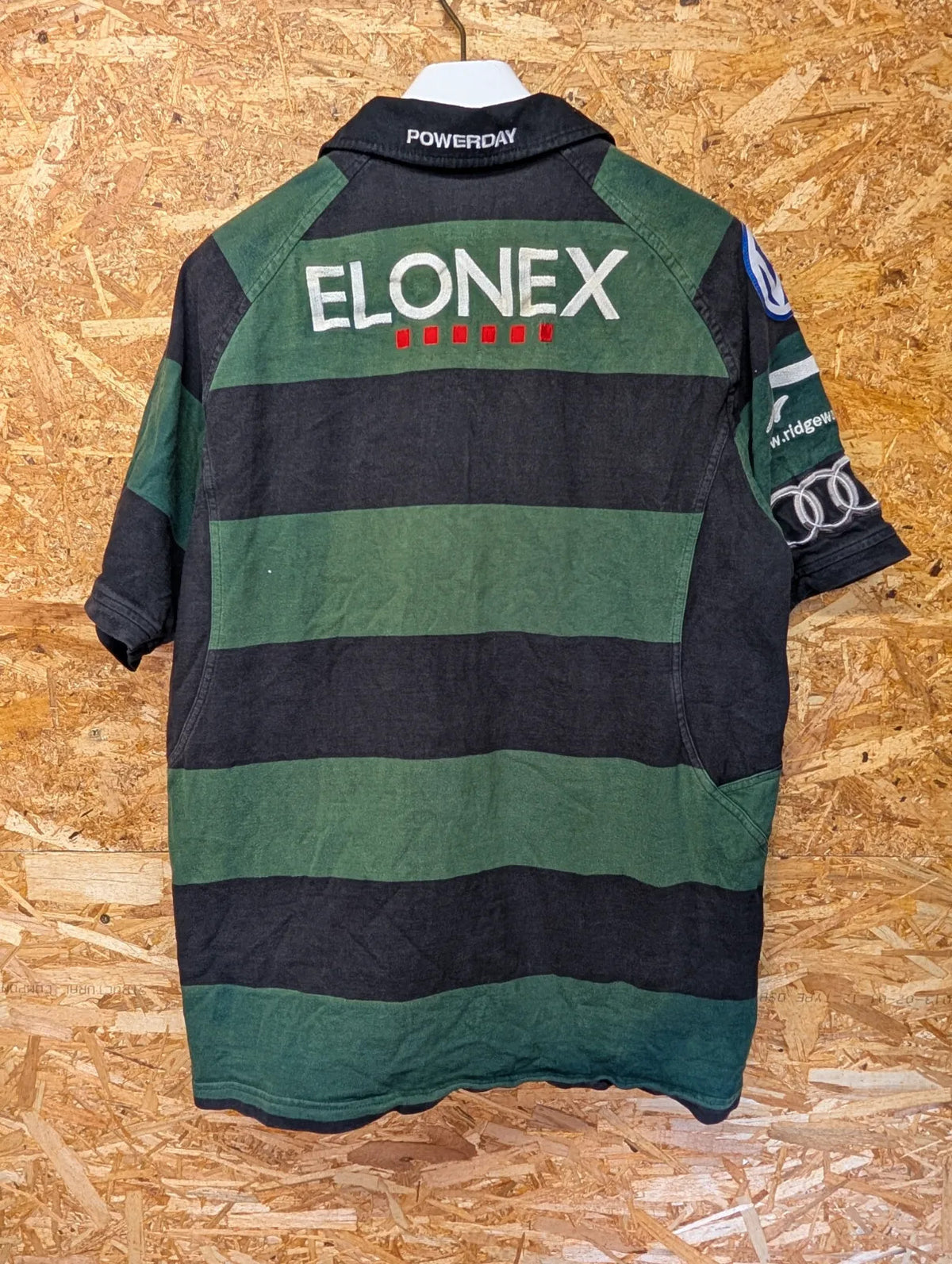 London Irish 11/12 Home Rugby Shirt Mens LargeSt Patricks Special Edition ISC