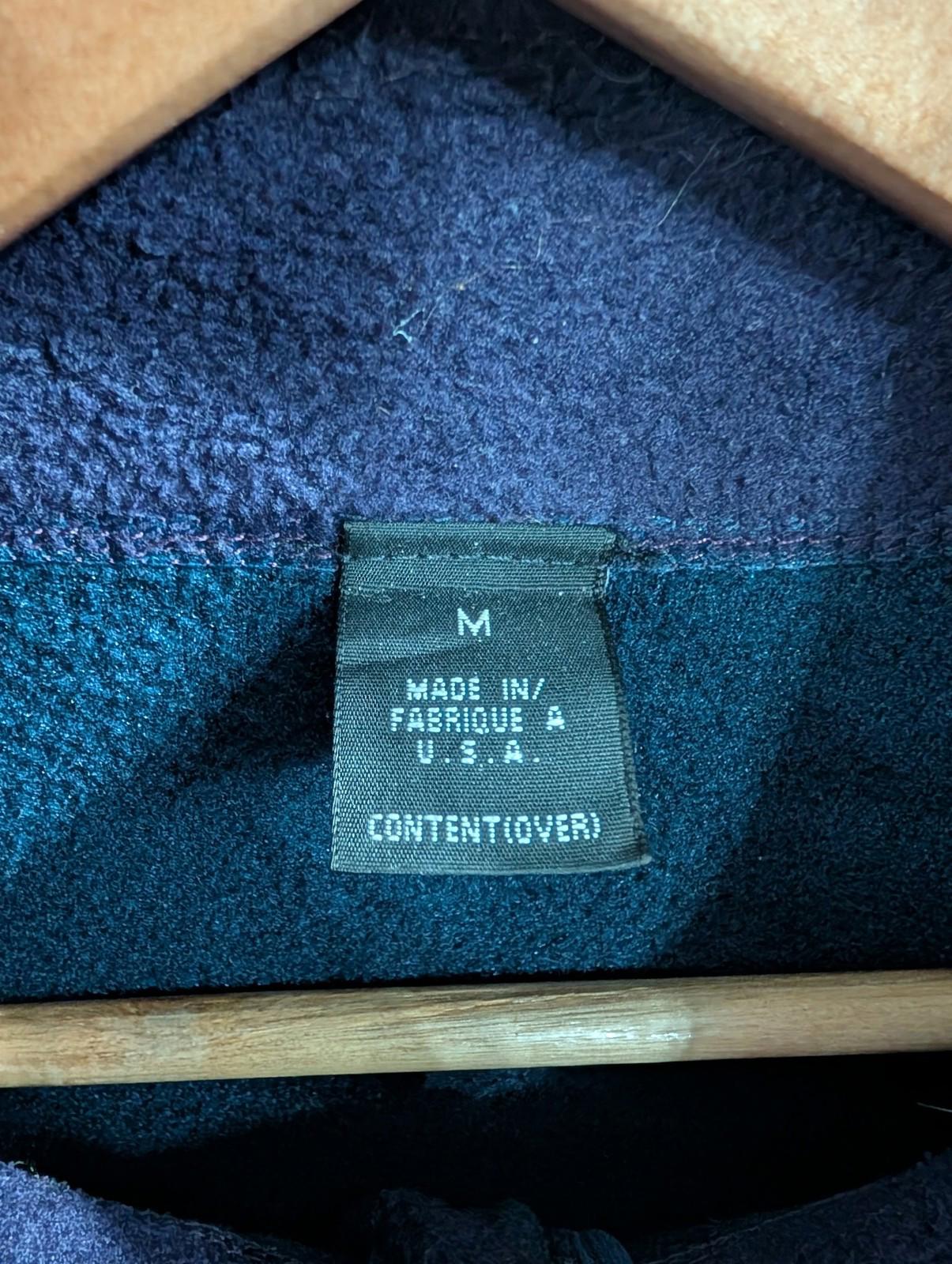 Patagonia Fleece Vest Medium Women Sleeveless Full Zip Purple Gilet Hiking 90s