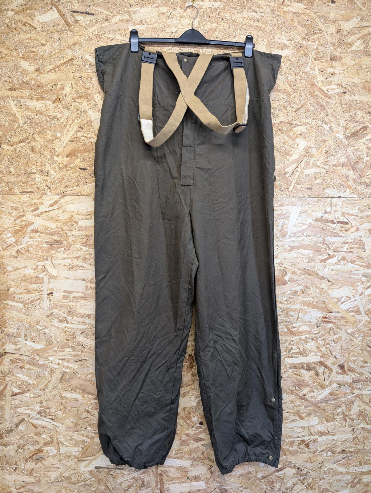 Filson Foul Weather Rain Bibs XL Fishing Waders Oil Finish Style 1432