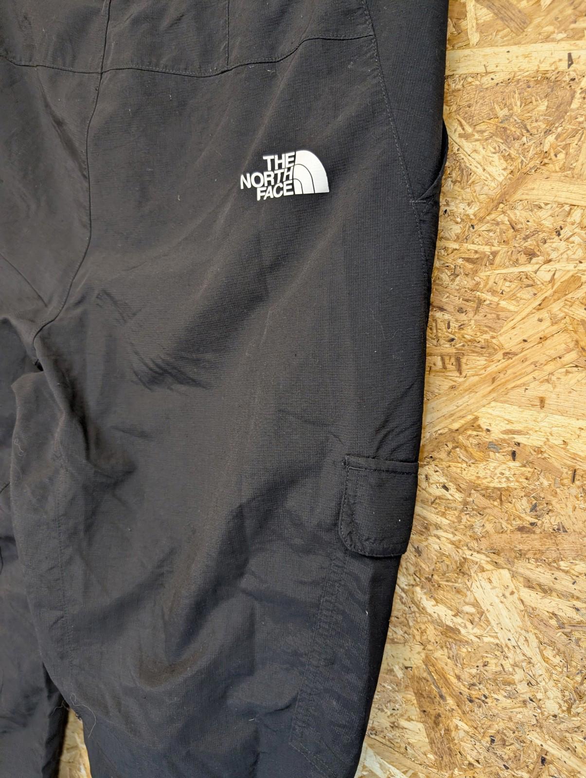 North Face Cargo Trousers 12 W30 Women FlashDry XD Black Hiking Nylon Joggers