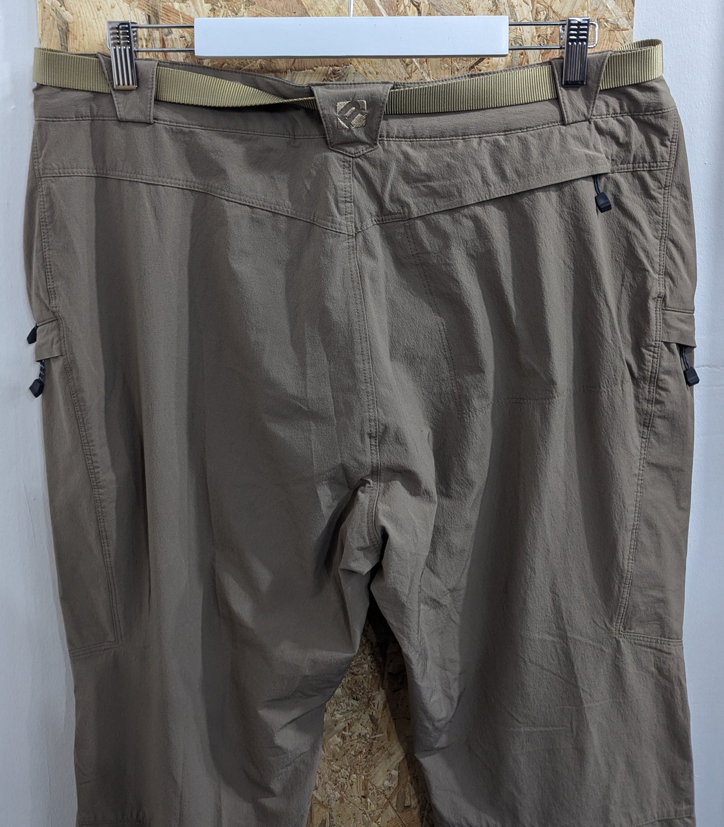 Rohan Trailblazers Stretch Beige Trousers Insect Shield Walking Hiking W38 L32