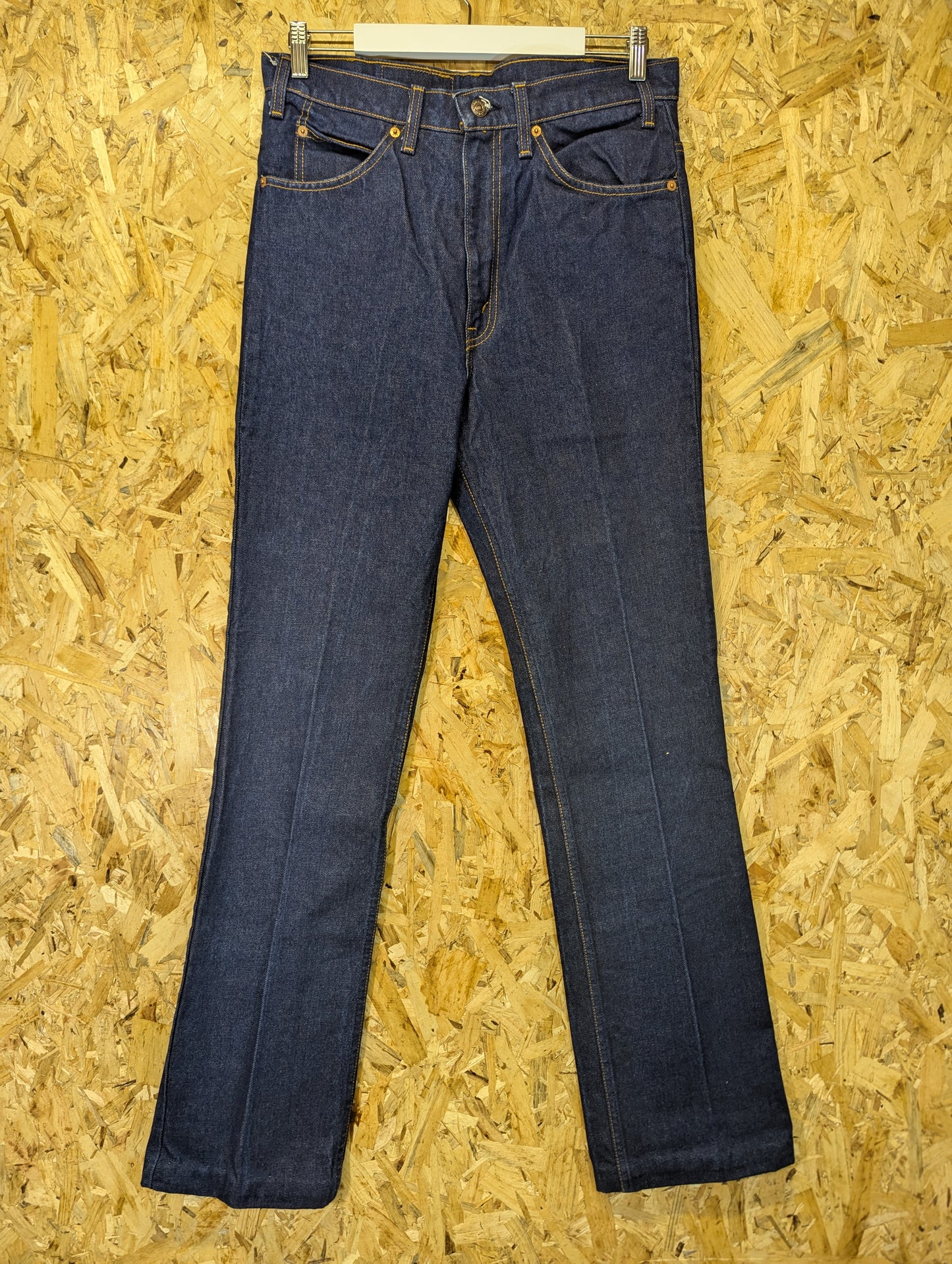 Levis 517 Dark Blue Wash Jeans Bootcut Orange Tab USA Made Vintage 1986 W36 L36