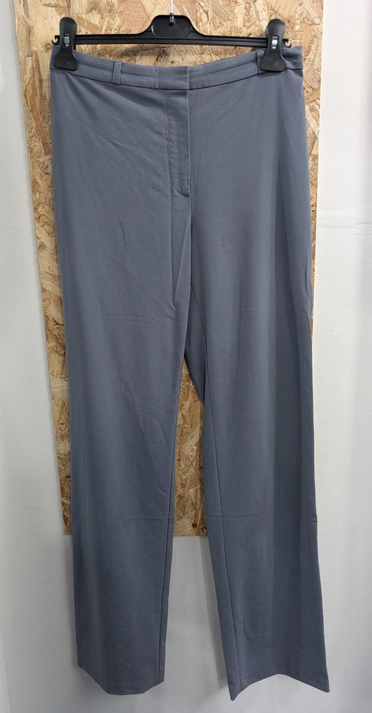 Emporio Armani Trousers W28 L34 UK 10 Women Wool Grey Italy Made Vintage Y2K