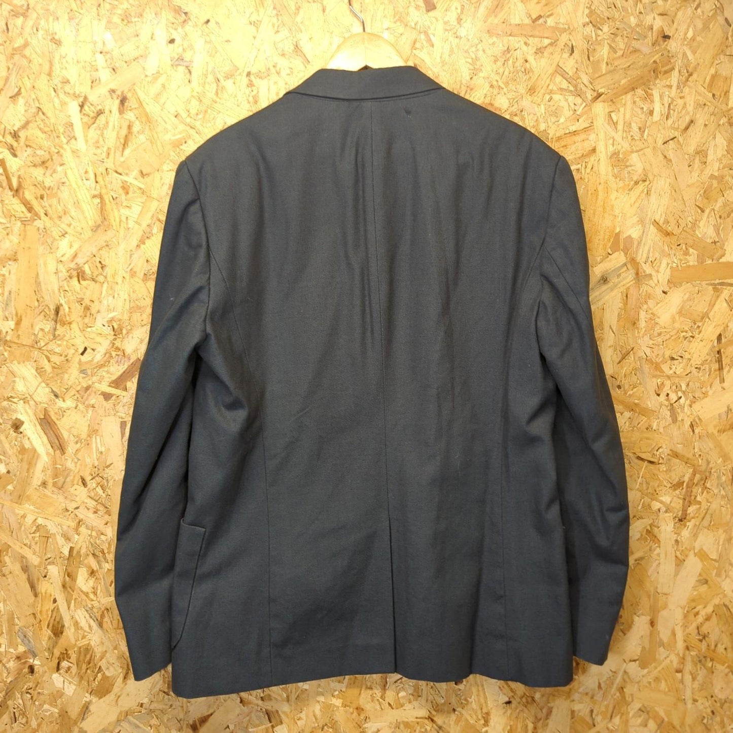 Marc Jacobs Blazer Mens Size XL Twill Cotton Canvas Jacket Thick Teal Blue