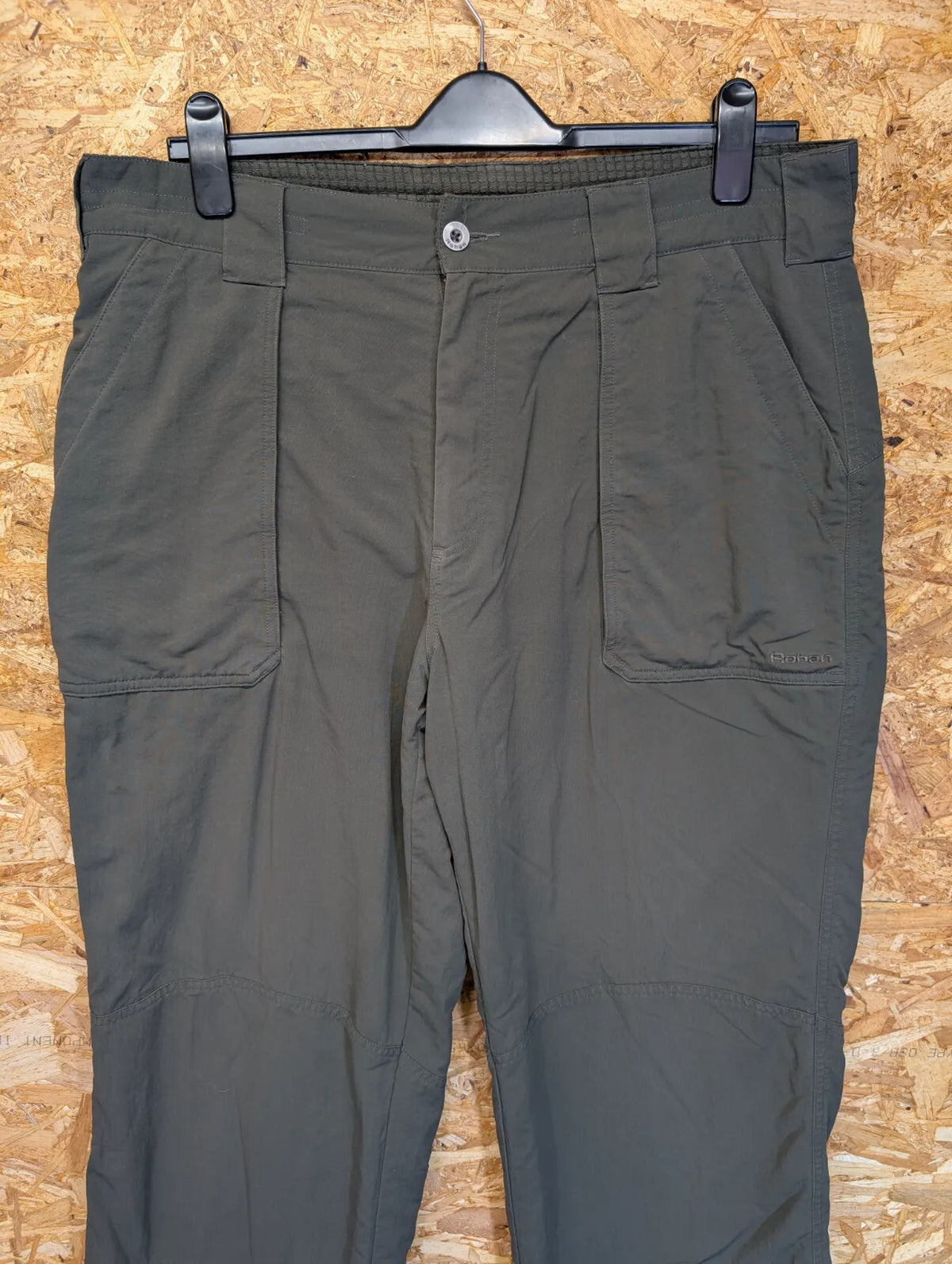 Rohan Snowline Trousers Mens W38 L34 Khaki Green Fleece Lined Hiking Walking