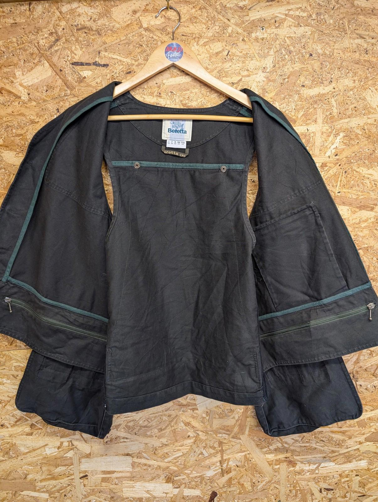 Beretta Shooting Vest 44 XL Men Outdoor Hunting Pockets Black Tactical Waistcoat