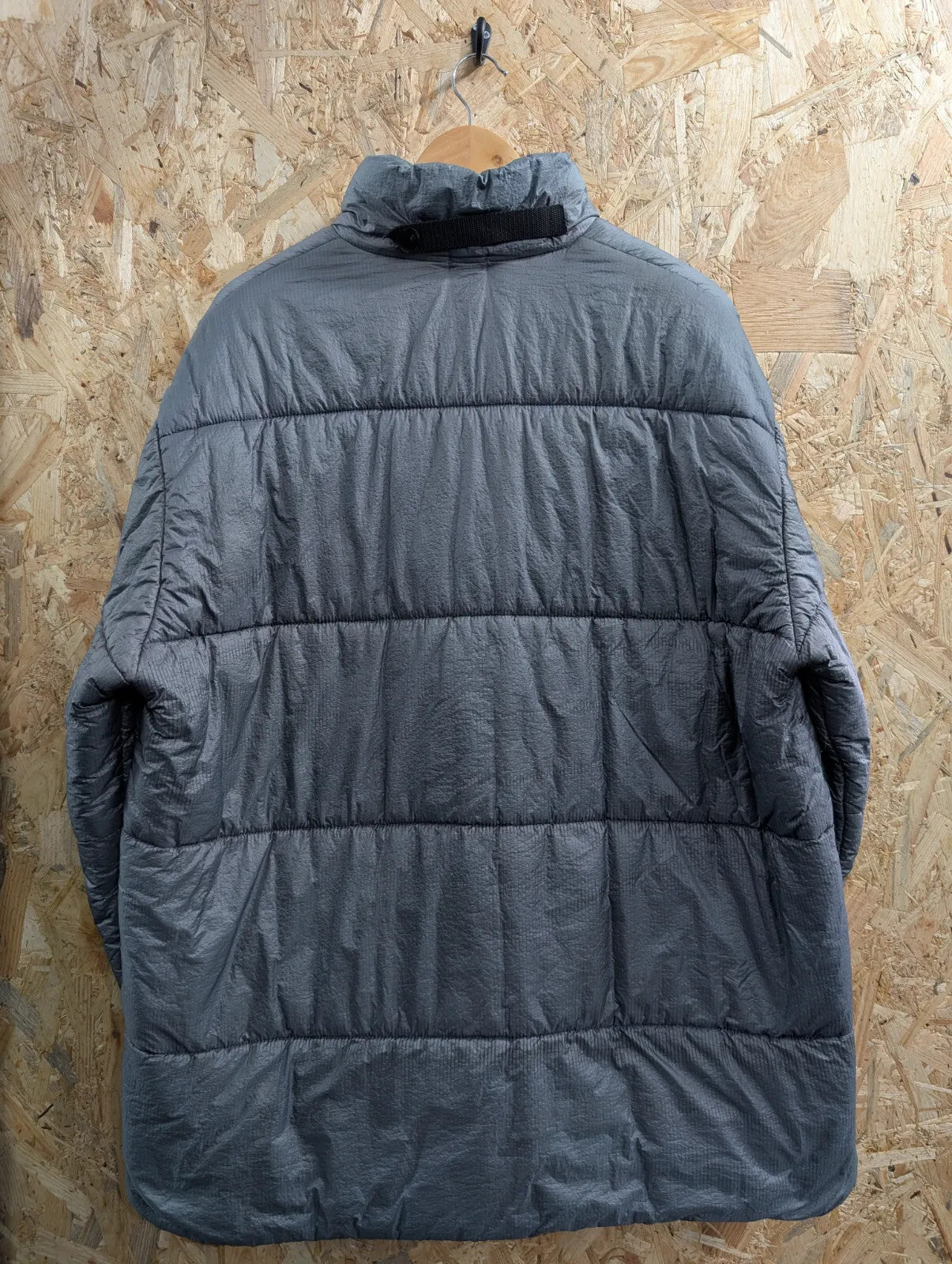Vintage Stone Island Puffer Jacket Mens XL Grey 95 Massimo Osti Italy Green Edge