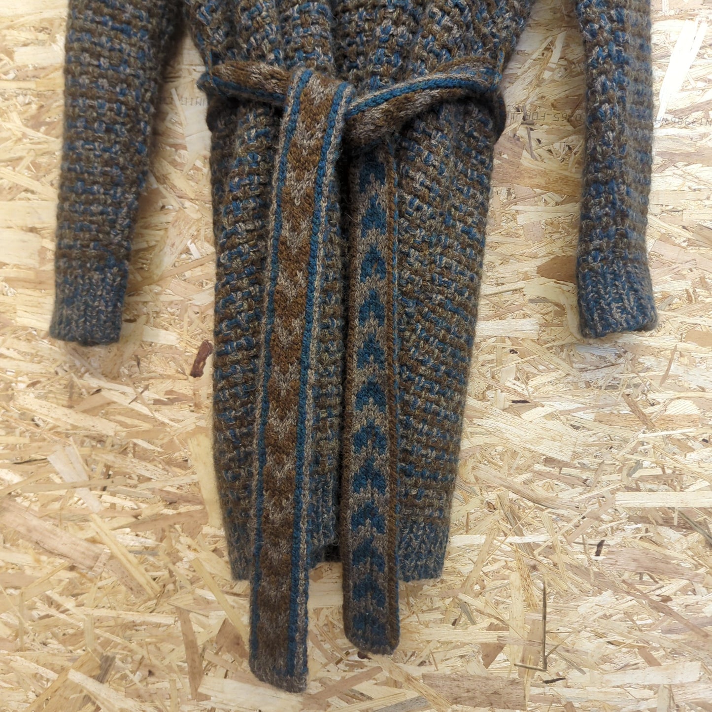 Dries Van Noten Alpaca Wool 2002 Large Vintage Oversized Chunky Knit Cardigan