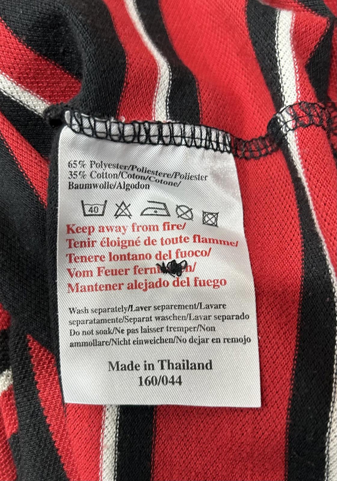 Manchester United Large Polo Shirt 90s Training Football Umbro Vintage Jersey