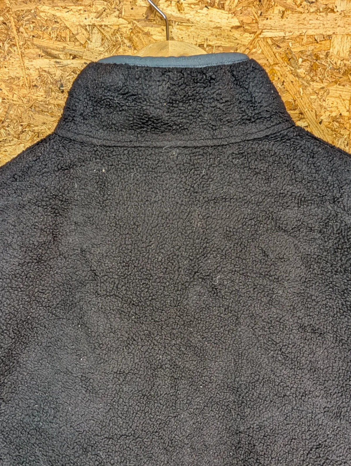 Patagonia Synchilla Fleece Mens Large Black 1/4 Zip Vintage Hiking Outdoors