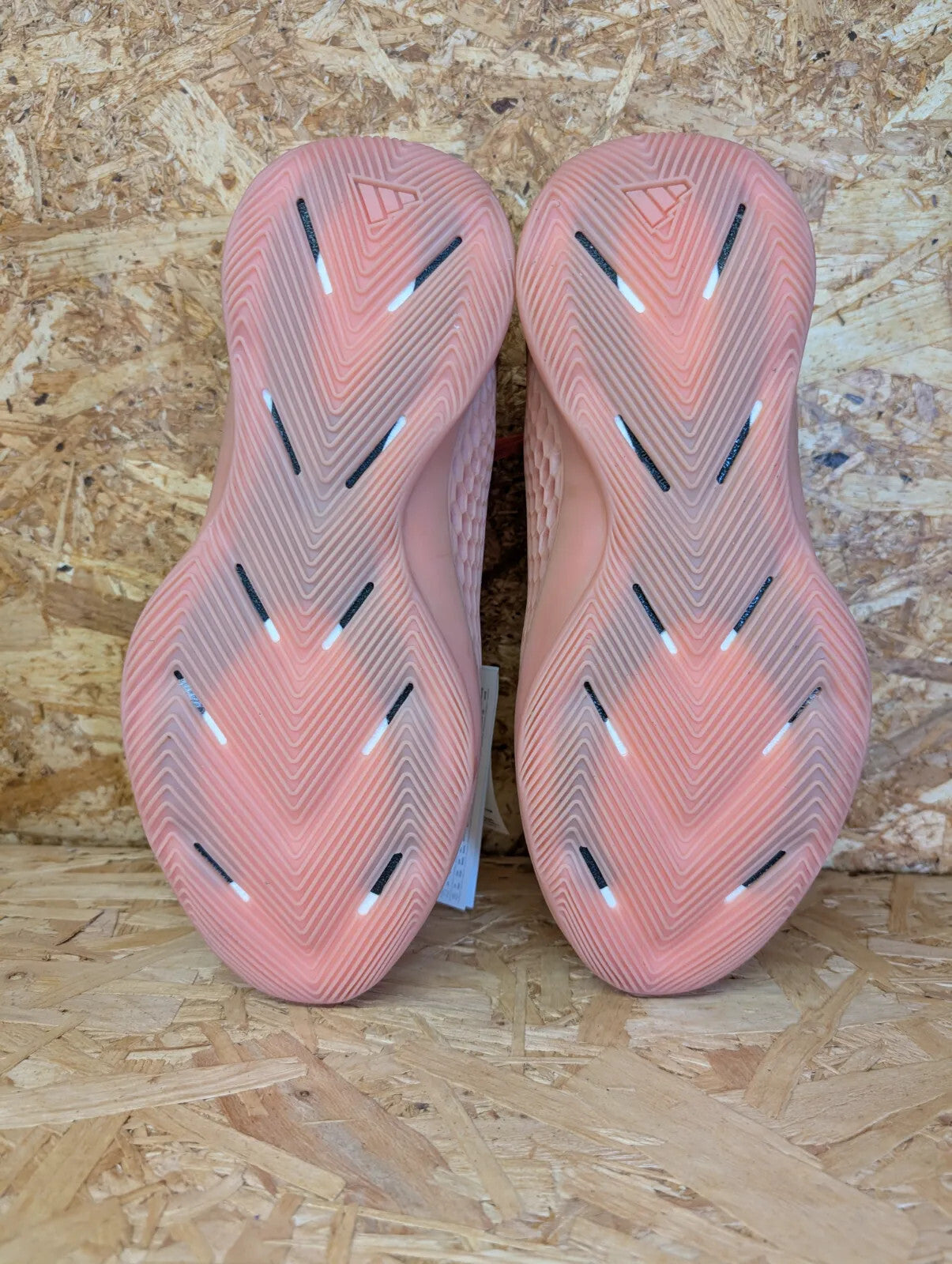 Adidas AE 1 Georgia Red Clay Basketball Shoes UK 8 Pink Coral Mid Tops NWT