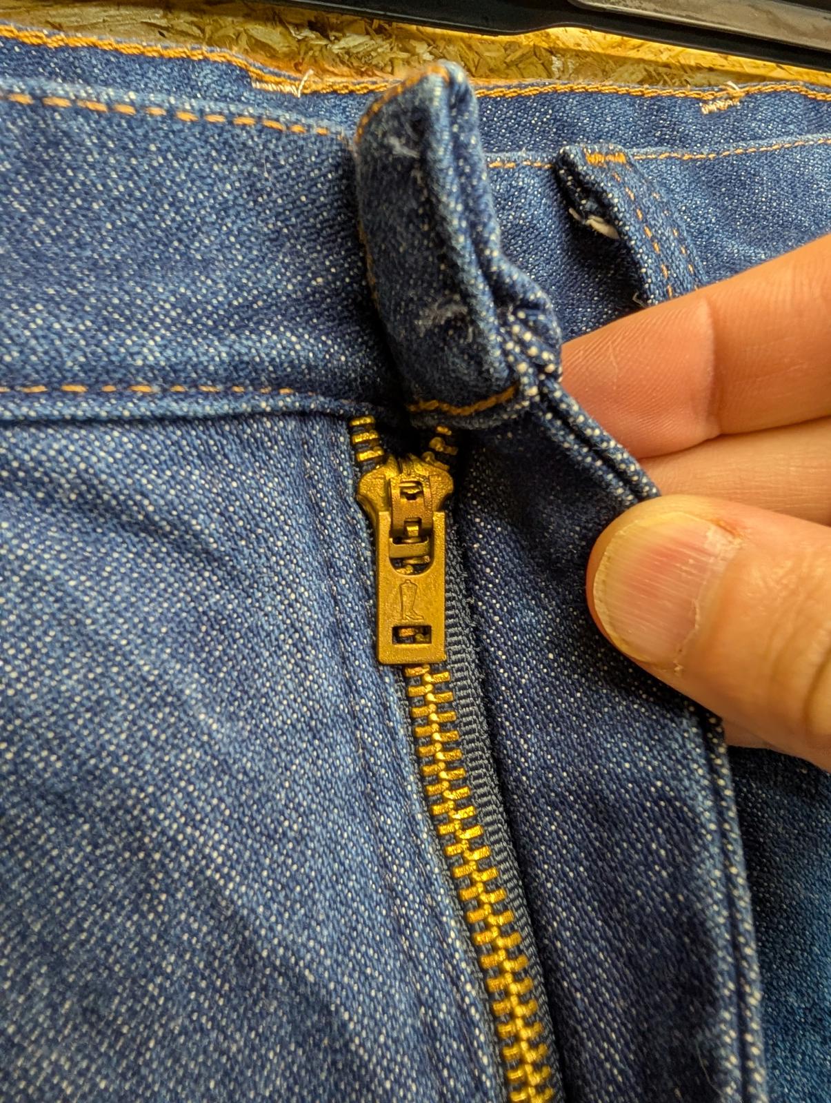 Wrangler 936DEN Jeans W32 L30 Made in Mexico Vintage 80s Mid Wash Blue Denim