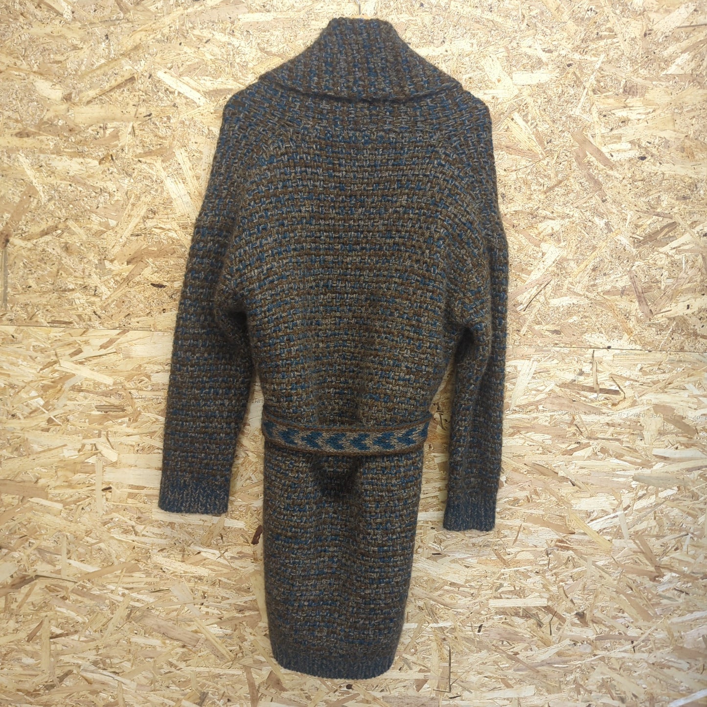 Dries Van Noten Alpaca Wool 2002 Large Vintage Oversized Chunky Knit Cardigan
