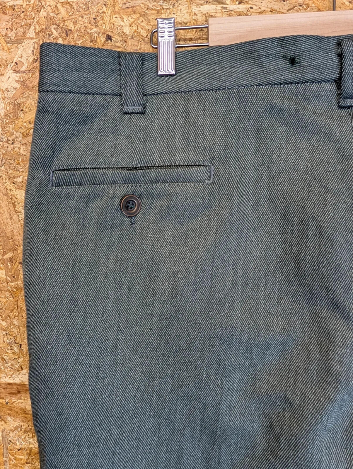 Filson Forestry Cloth Trousers W42 L28 Style 180 Wool Green Work Wear USA Made