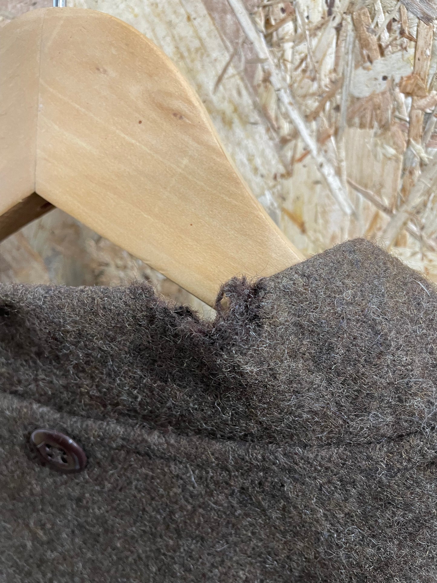 Filson 122 Mackinaw Wool Jacket Liner Brown Zip Outdoor Body Warmer Mens XL