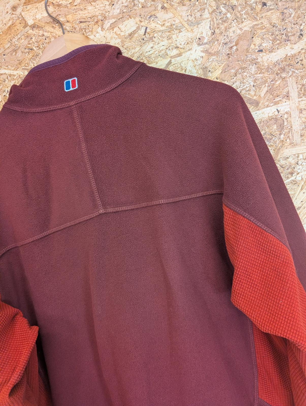 Berghaus Mens Size XL Base Layer Fleece Softshell  1/4 Zip