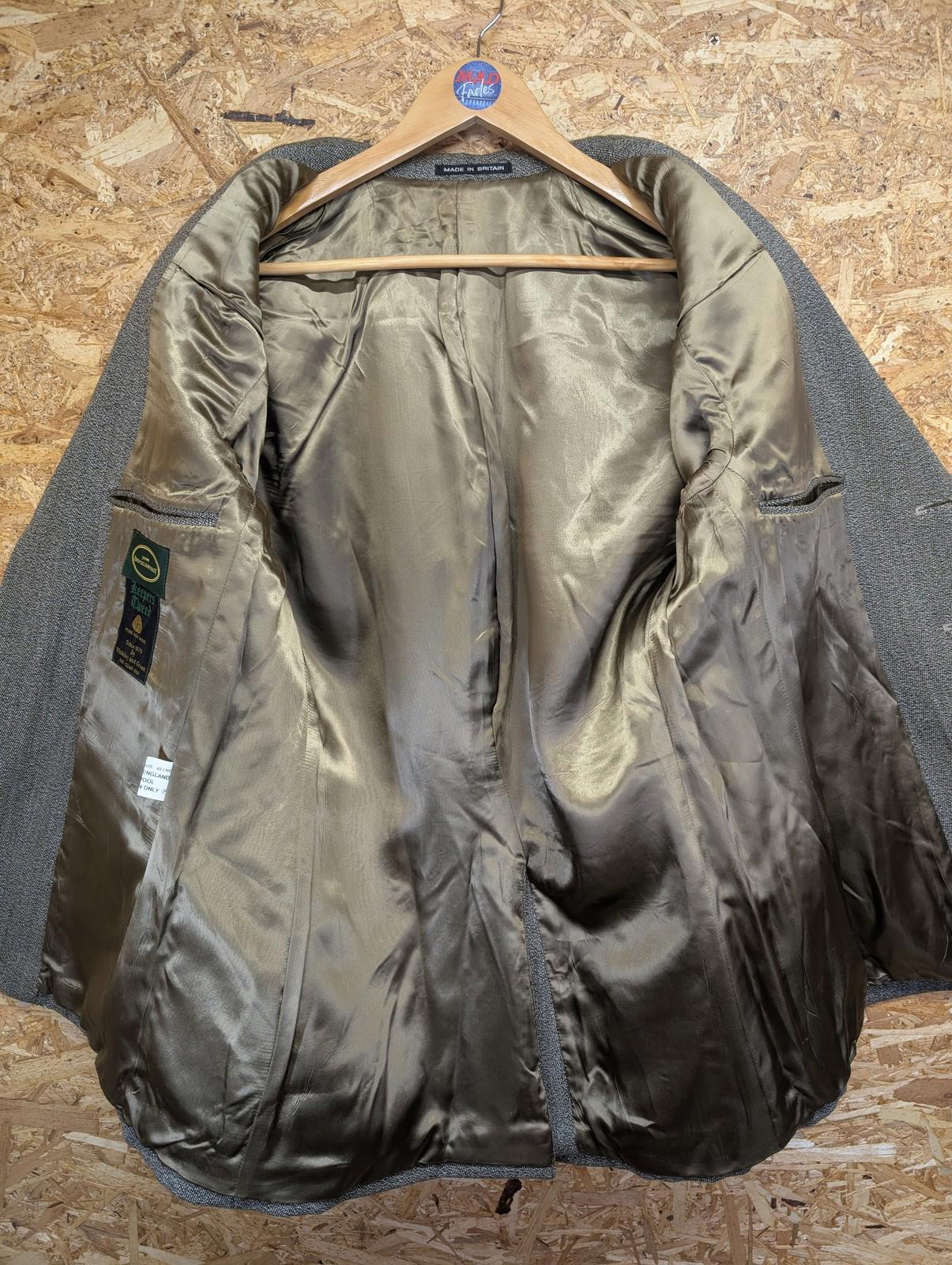 John Brocklehurst Jacket Large 42 Single Breasted Keepers Tweed Wool Norfolk