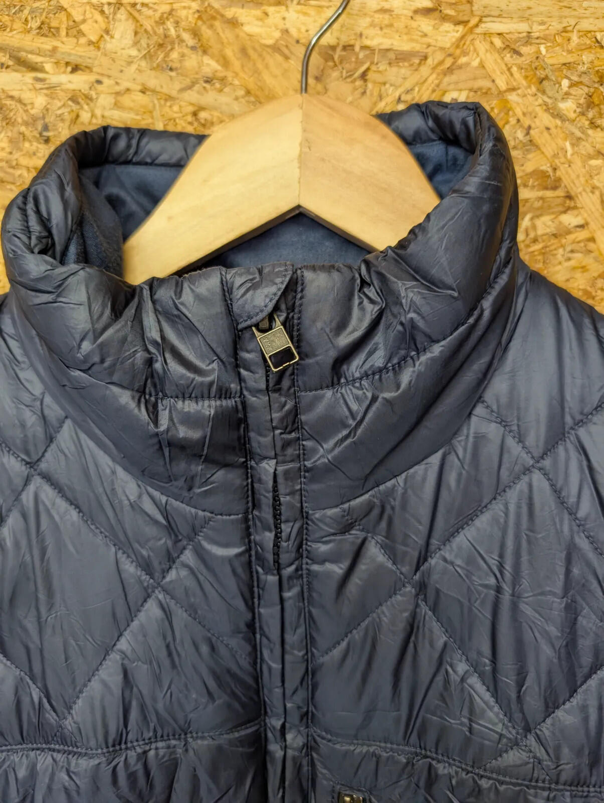 Patagonia Radalie Parka Coat Womens Medium Navy Blue Longline Puffer Padded Nano