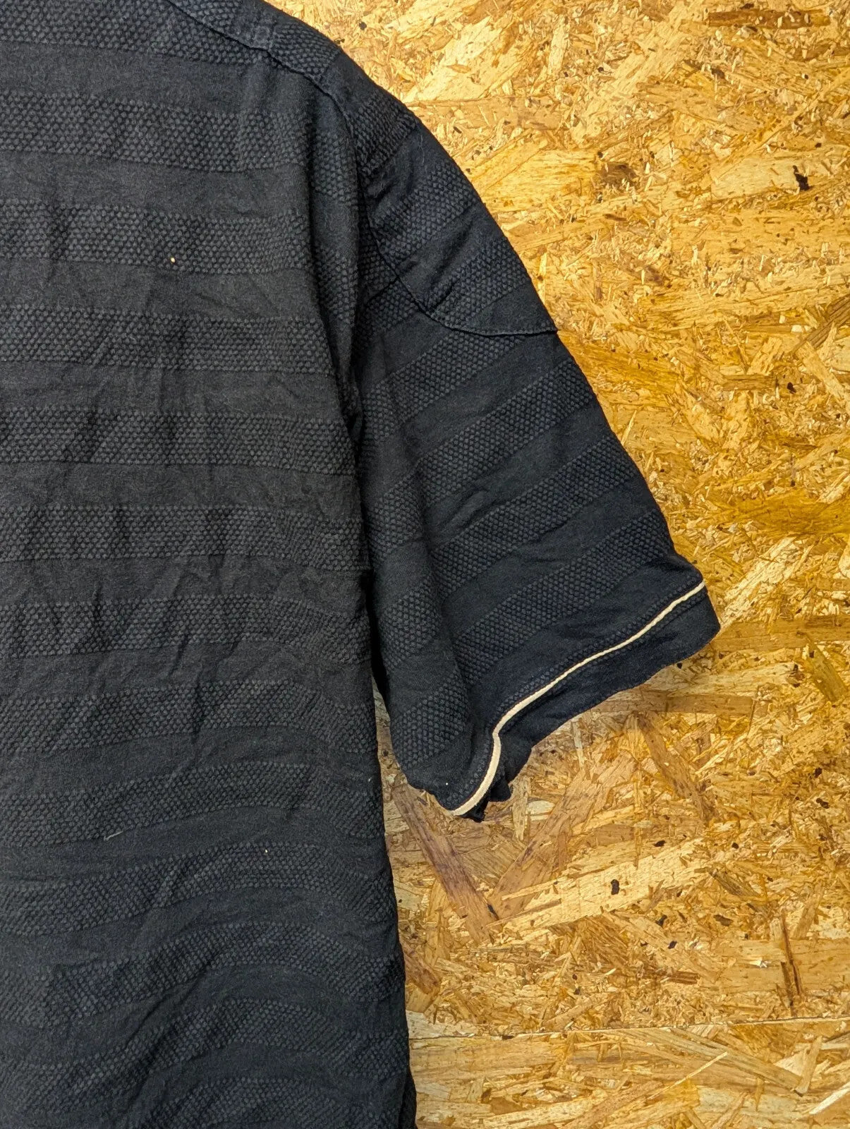Bushmills Black Bush Rugby Shirt Mens Large Cotton Ireland Whiskey 1608 90s