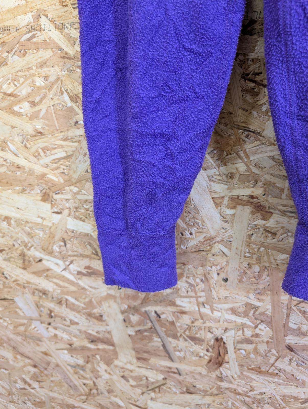 Patagonia Joggers Size Medium Fleece Vintage Pants Joggers Purple Made in USA