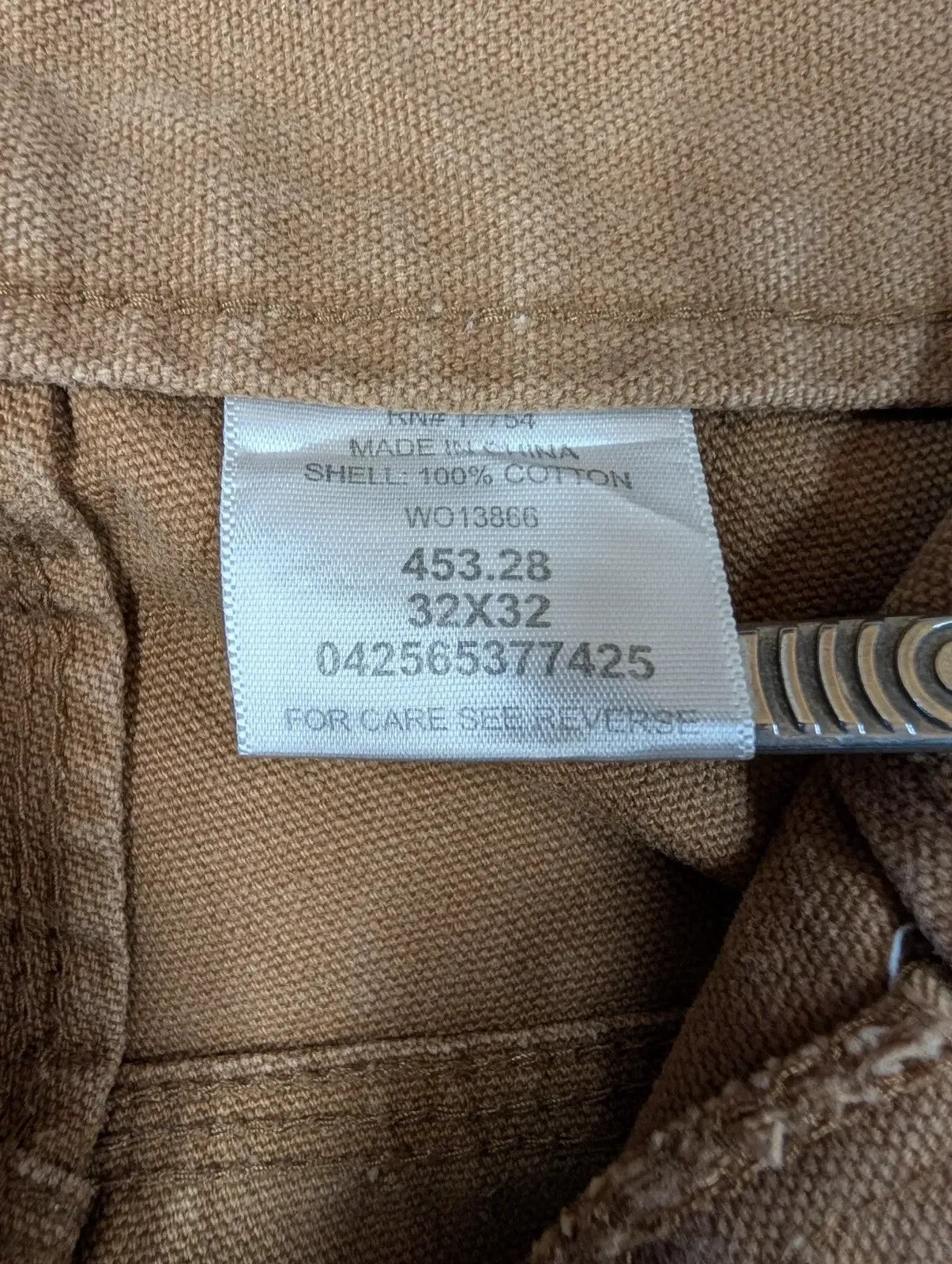 Lakin Mckey Trading Co Carpenter Pants Brown Canvas Cargo Utility Vintage Jeans