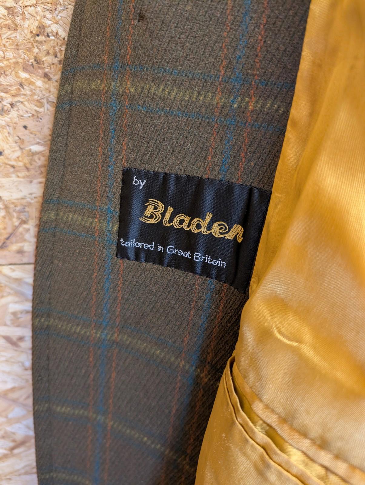 Bladen Overcoat Large Men Plaid Wool Long Jacket Khaki Green Brown Derby Vintage