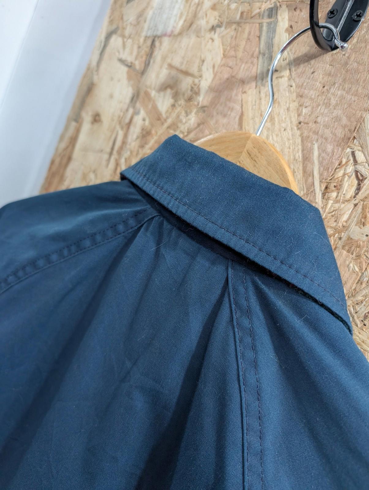 Woolrich Jacket Small Women Vintage 90s Polyester Cotton Teal Blue Coat USA