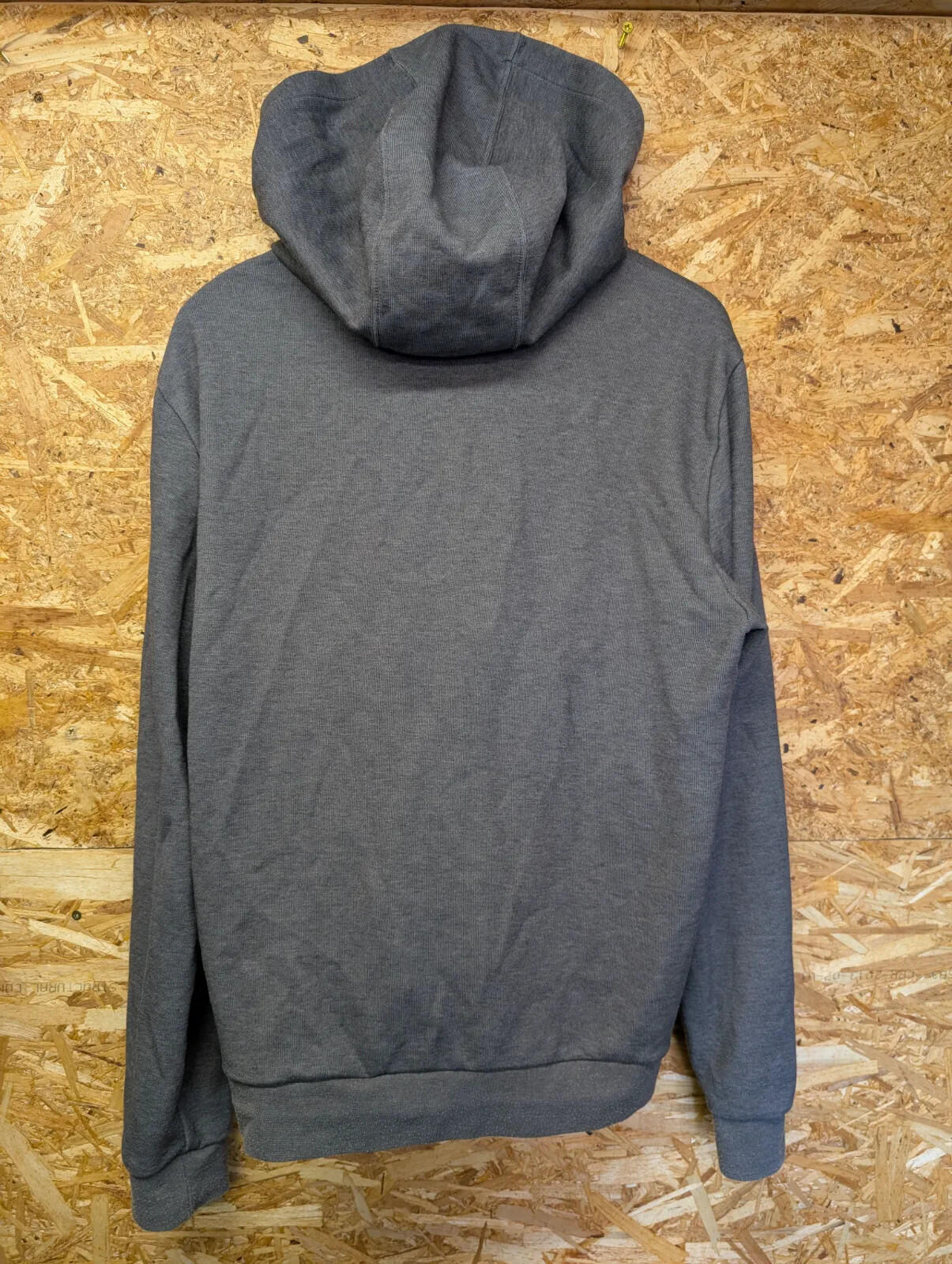 EA7 Emporio Armani EA7 Zip Hoodie Mens XXL Grey Cotton Full Zip Hooded Logo
