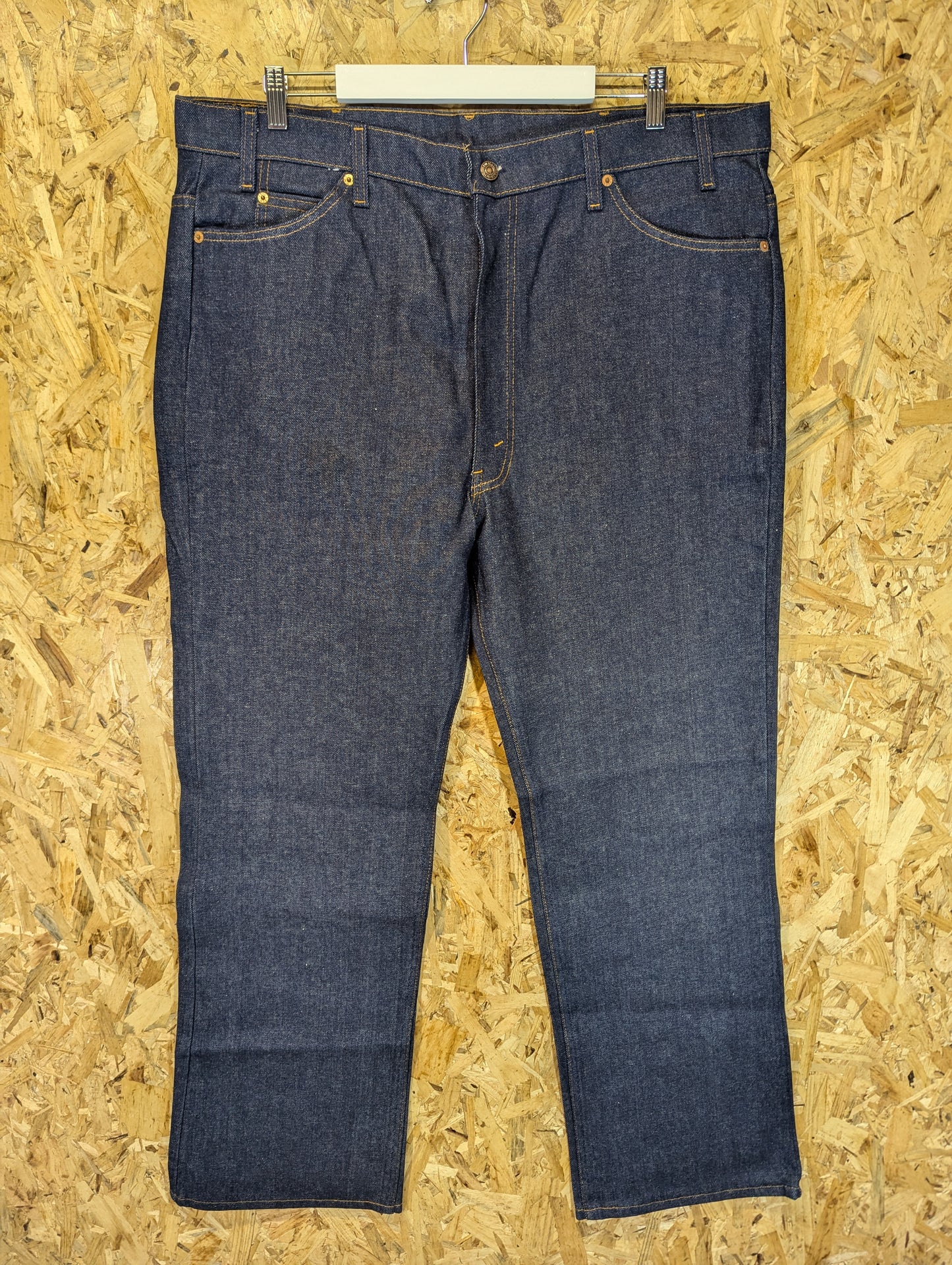 Levis 517 Rigid Blue Jeans Bootcut Made In USA Vintage 1976 Deadstock W42 L32