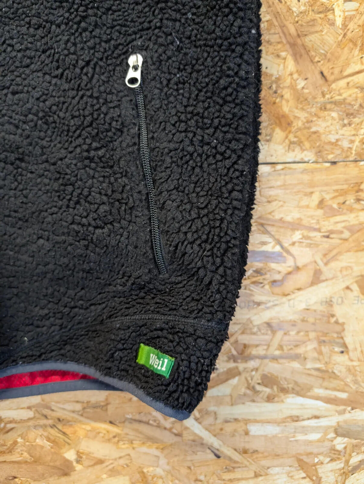 Patagonia Retro-X Vest Fleece Mens XL Black Deep Pile Full Zip Borg Sherpa Gilet