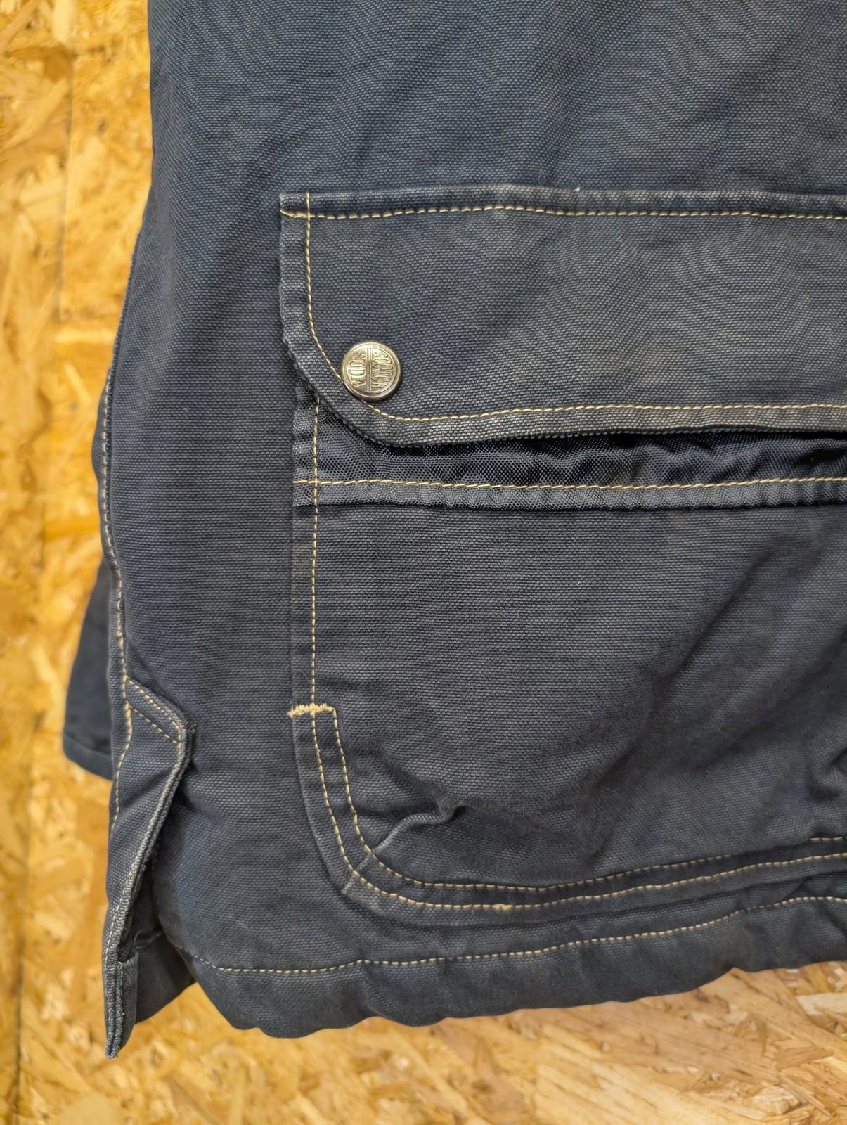 Scotch & Soda Canvas Chore Jacket L-XL Men Padded Heavyweight Navy Vintage 90s