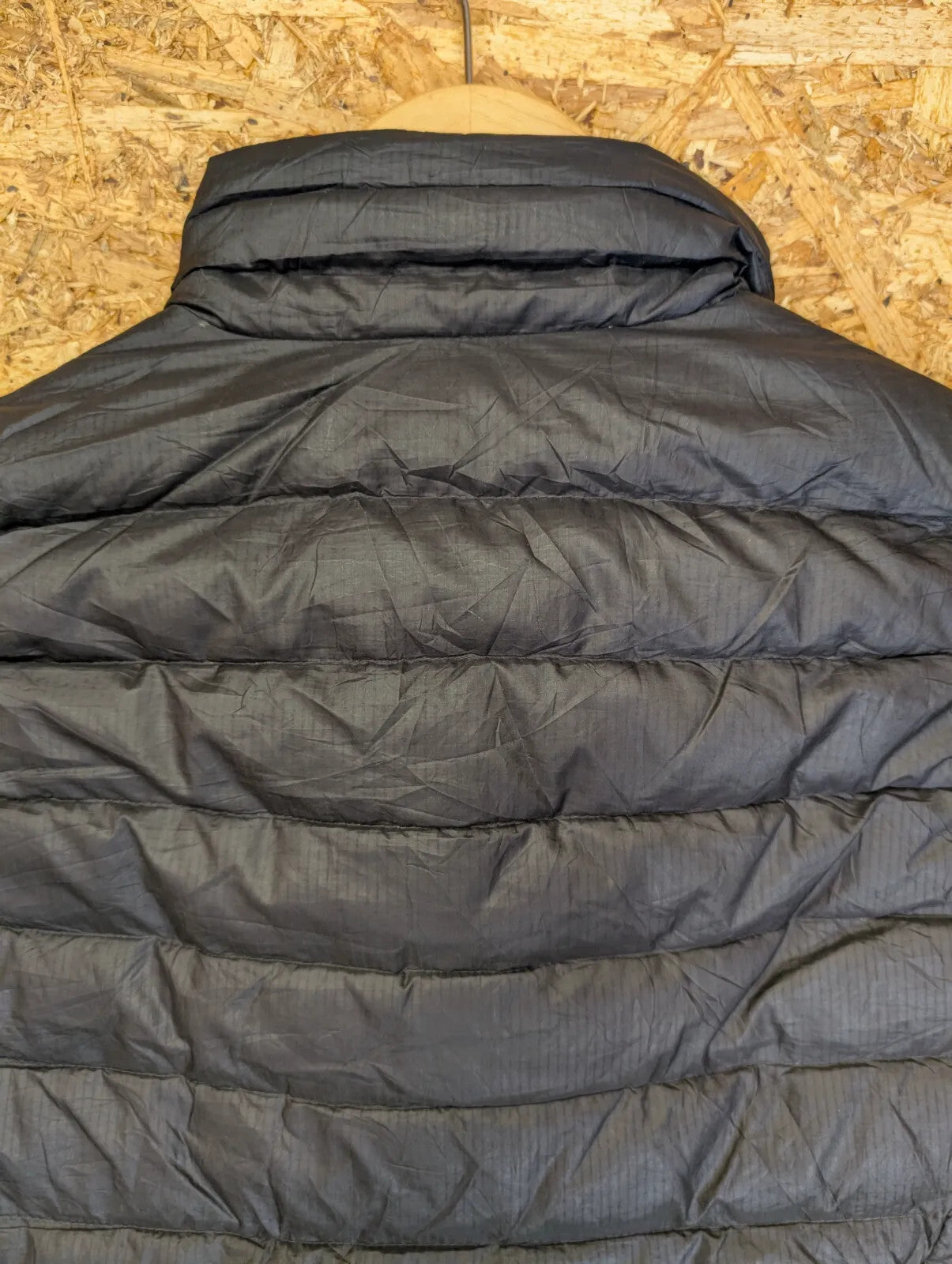 Patagonia Down Sweater Vest Womens Small Black Puffer Gilet Quilted Bodywarmer
